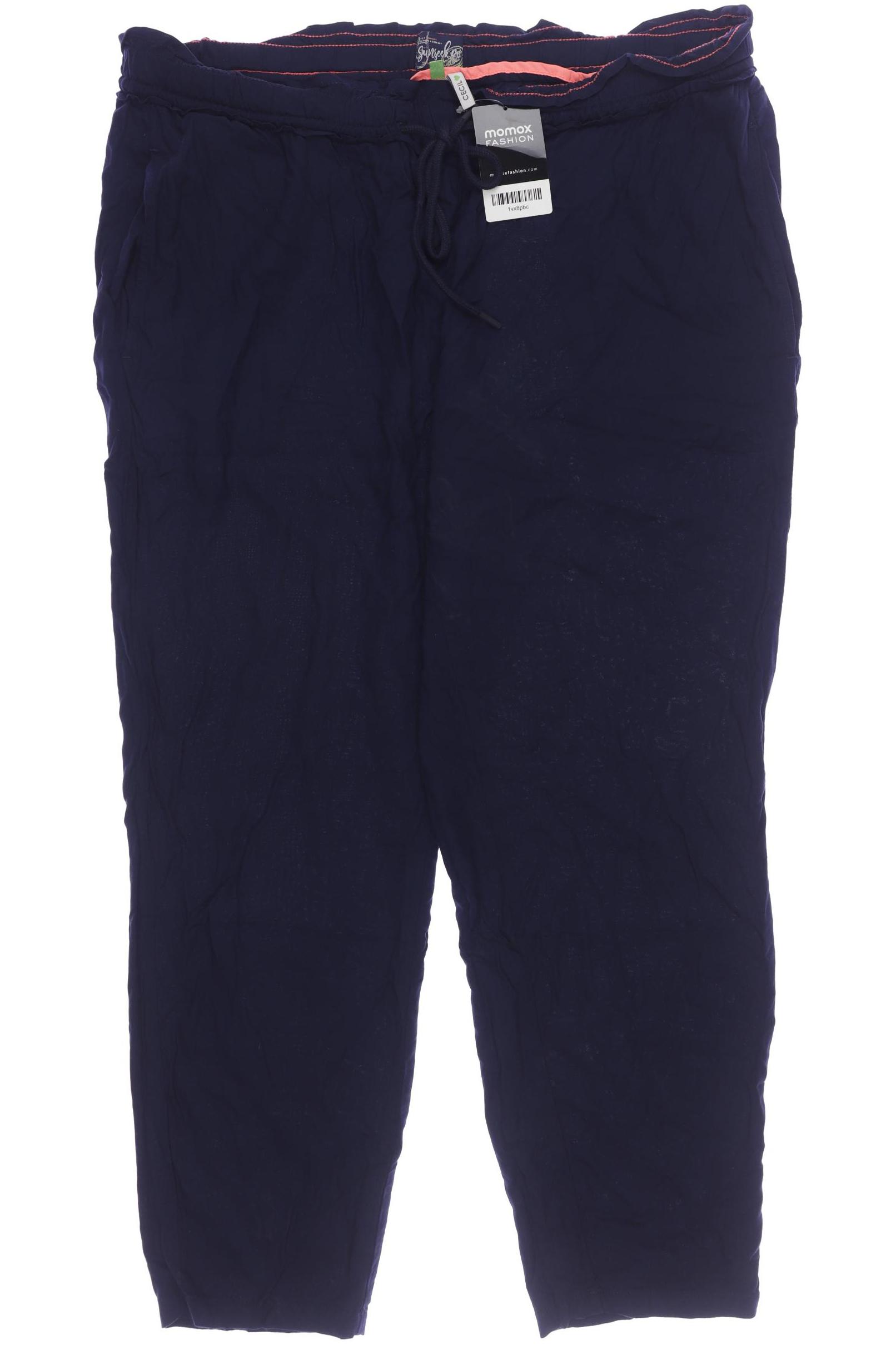 

Cecil Damen Stoffhose, marineblau, Gr. 0