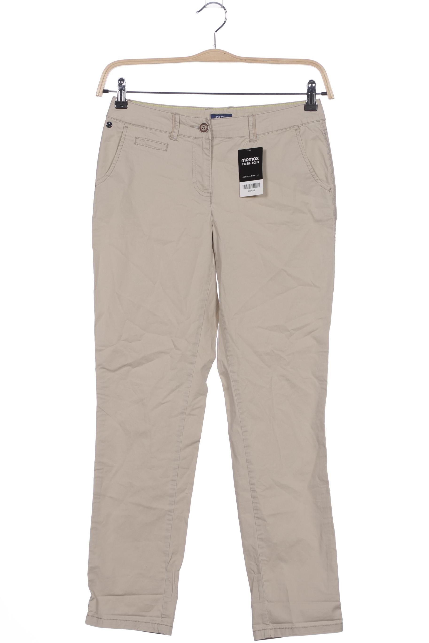 

Cecil Damen Stoffhose, beige, Gr. 26