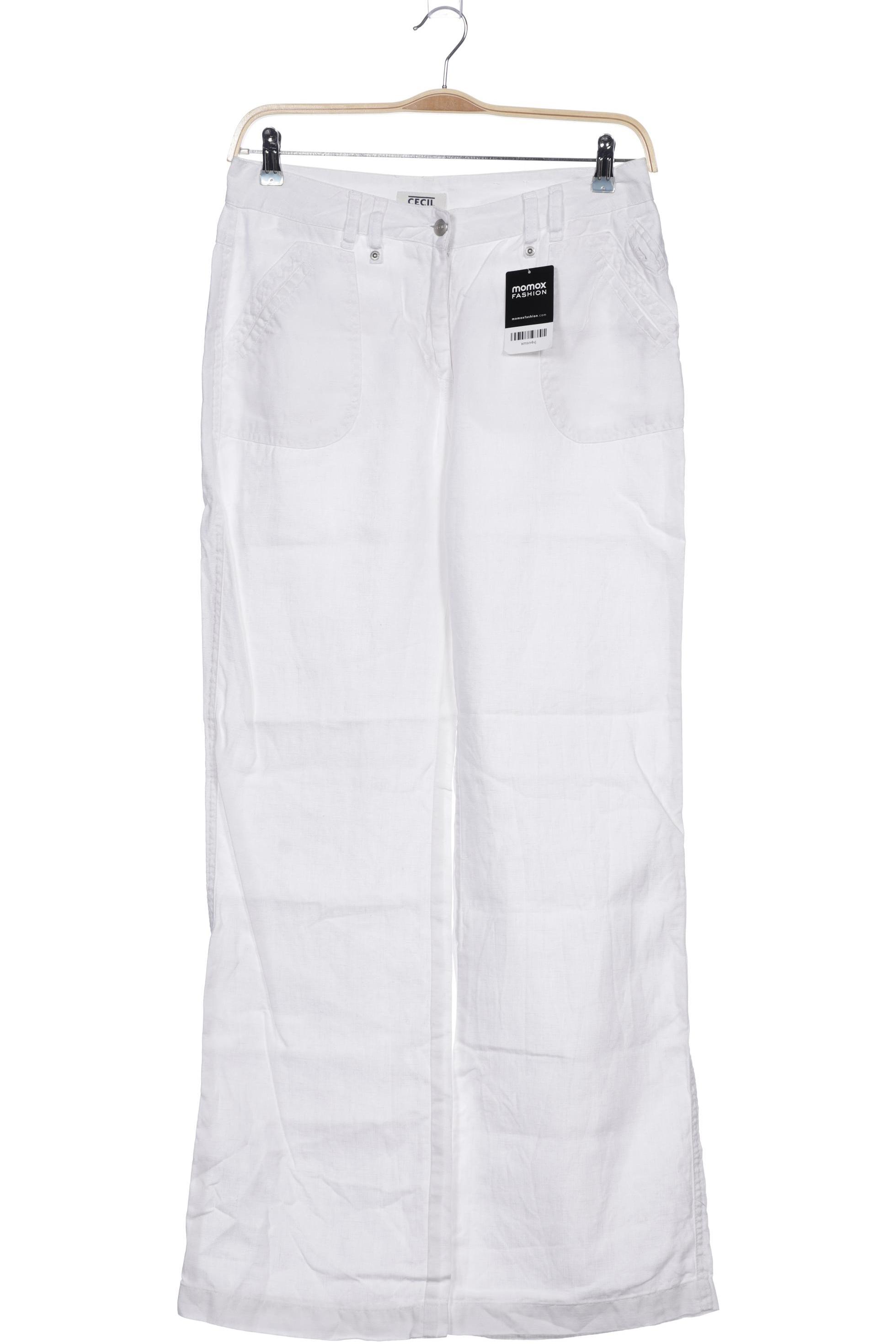 

Cecil Damen Stoffhose, weiß, Gr. 30