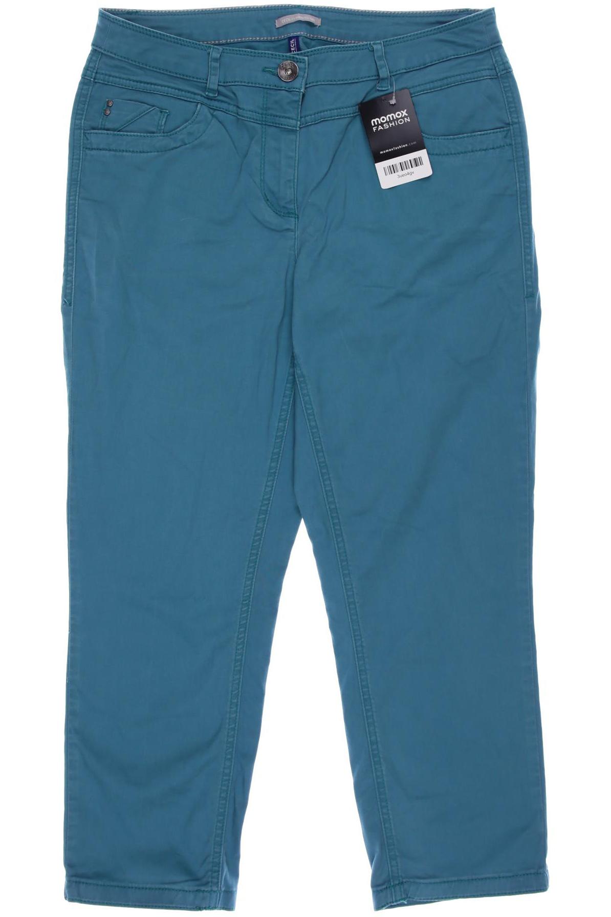 

CECIL Damen Stoffhose, türkis