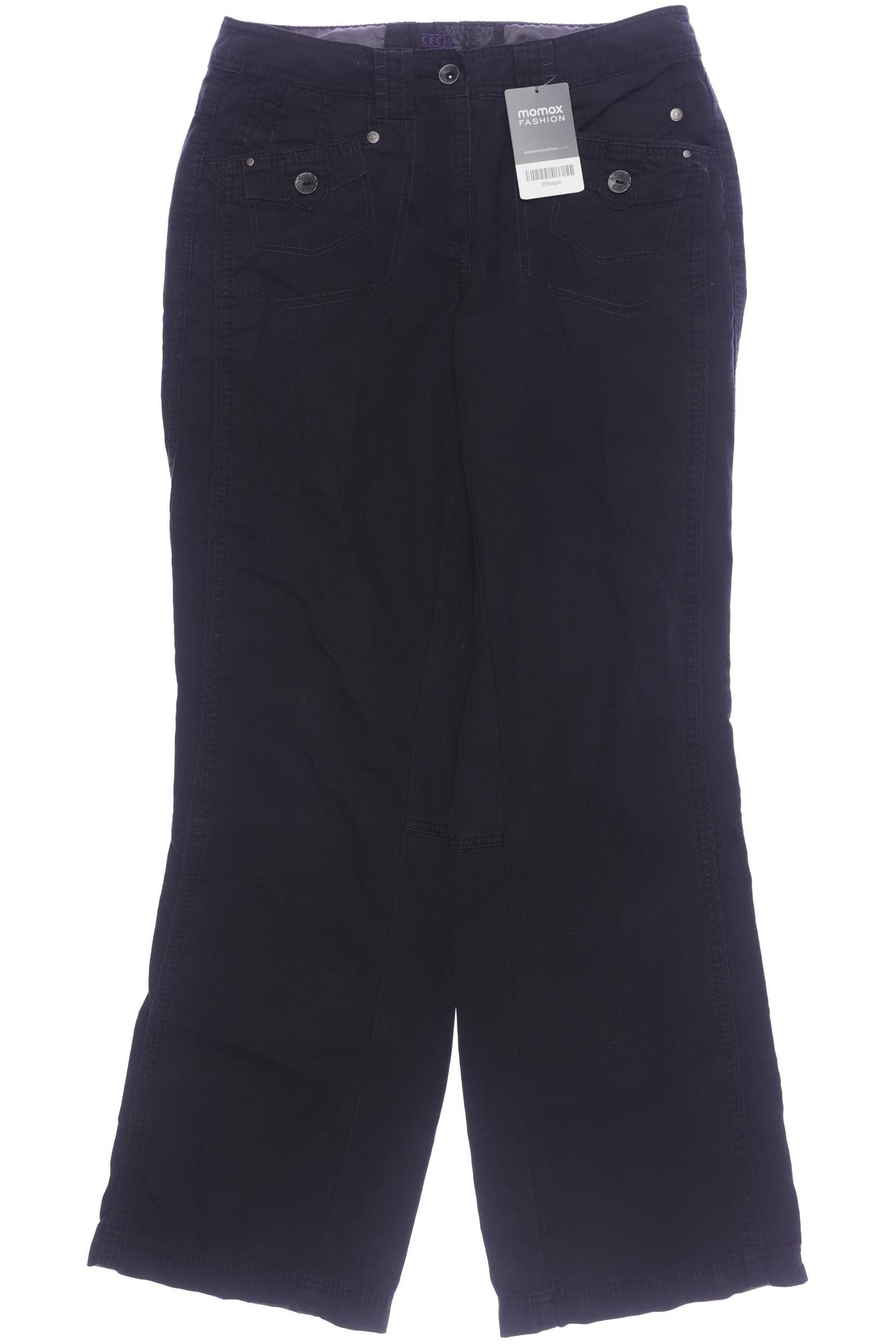 

Cecil Damen Stoffhose, schwarz, Gr. 28