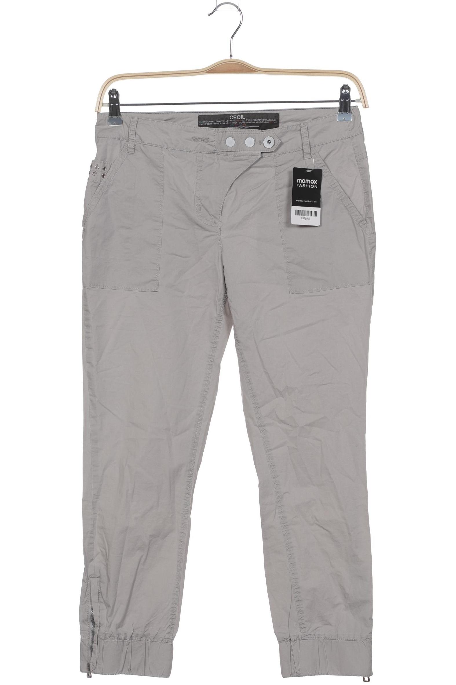 

Cecil Damen Stoffhose, grau, Gr. 28