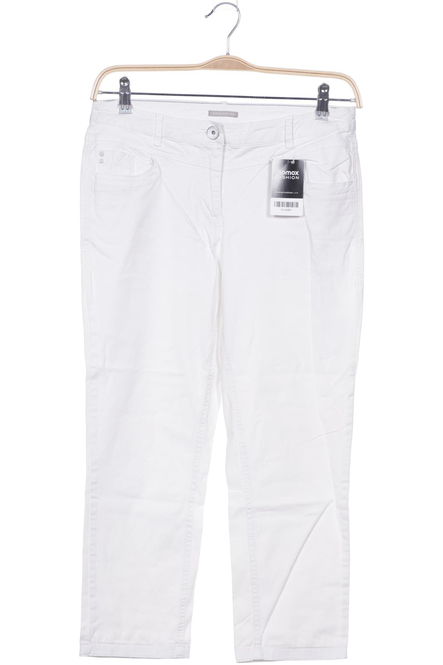 

Cecil Damen Stoffhose, weiß, Gr. 30