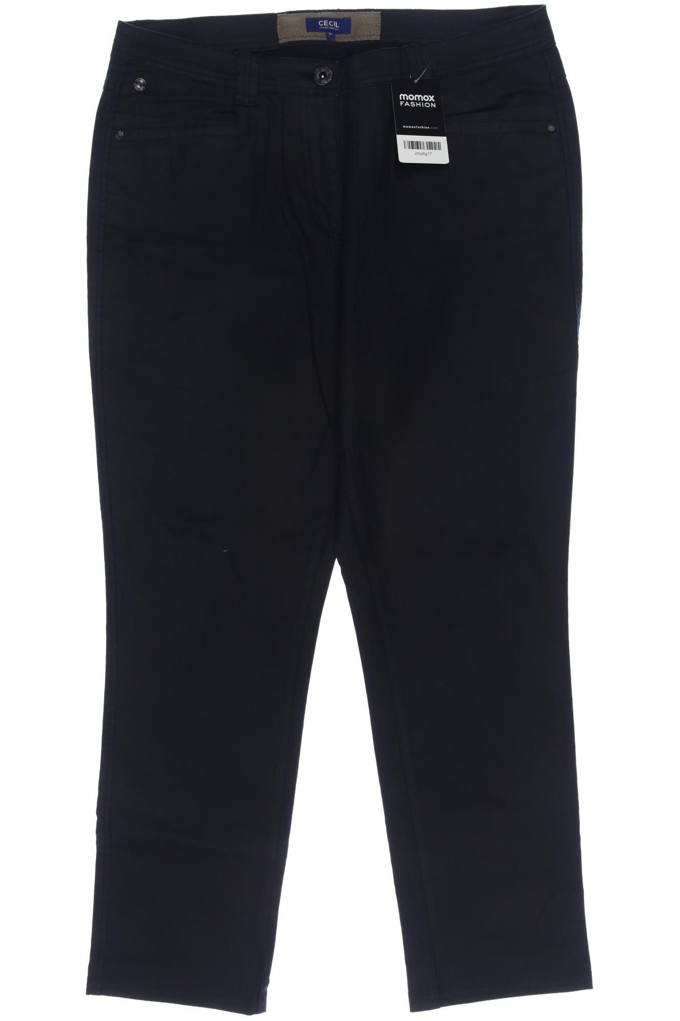 

Cecil Damen Stoffhose, schwarz, Gr. 31