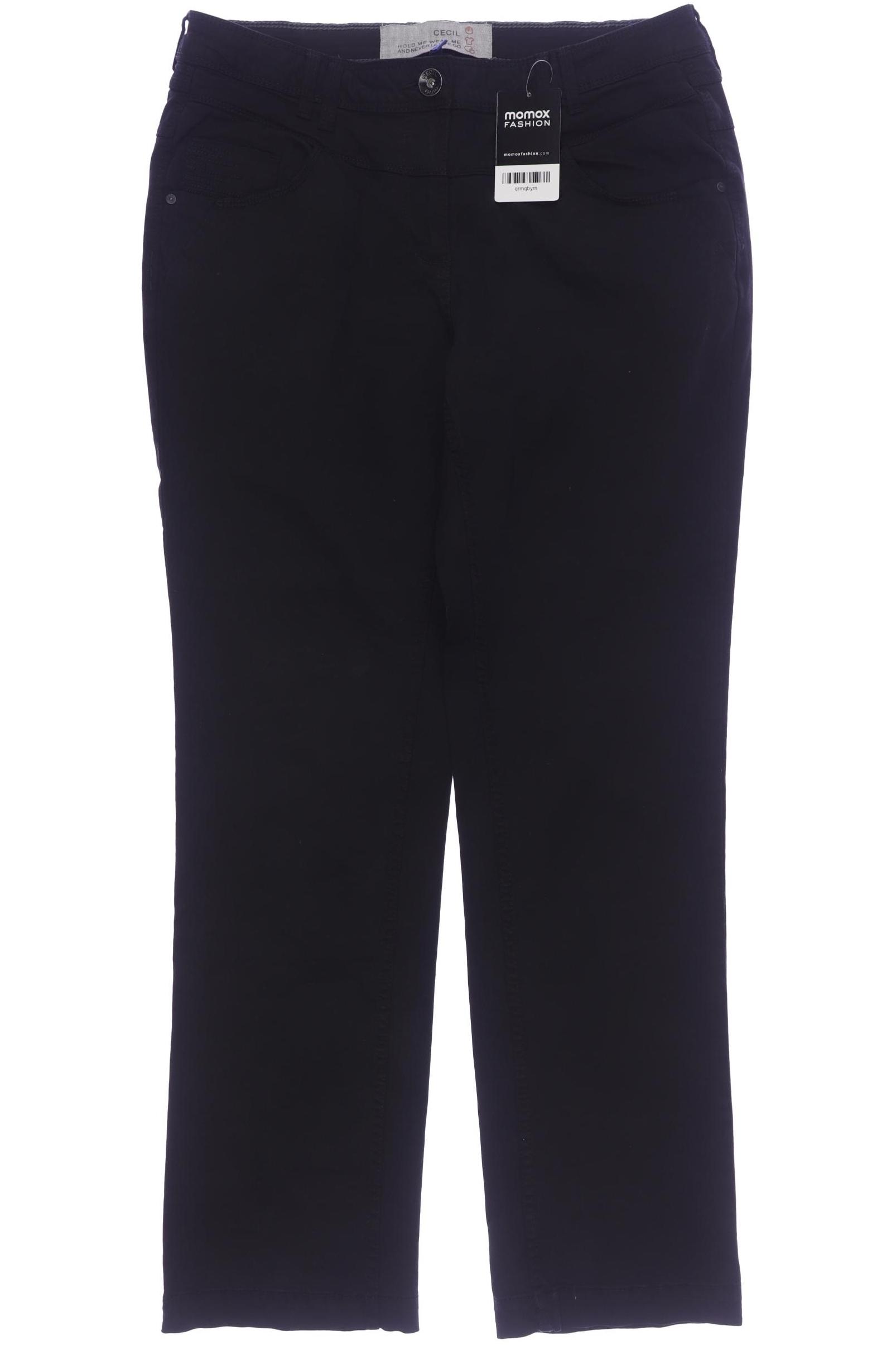 

Cecil Damen Stoffhose, schwarz, Gr. 30