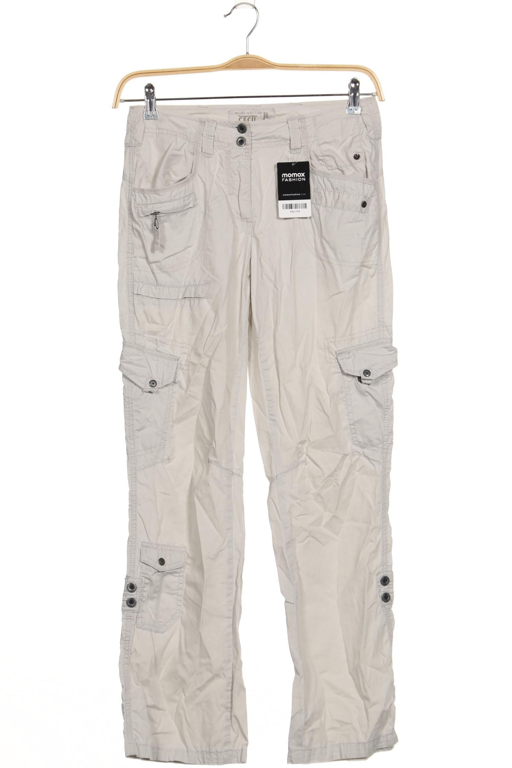 

Cecil Damen Stoffhose, beige, Gr. 28