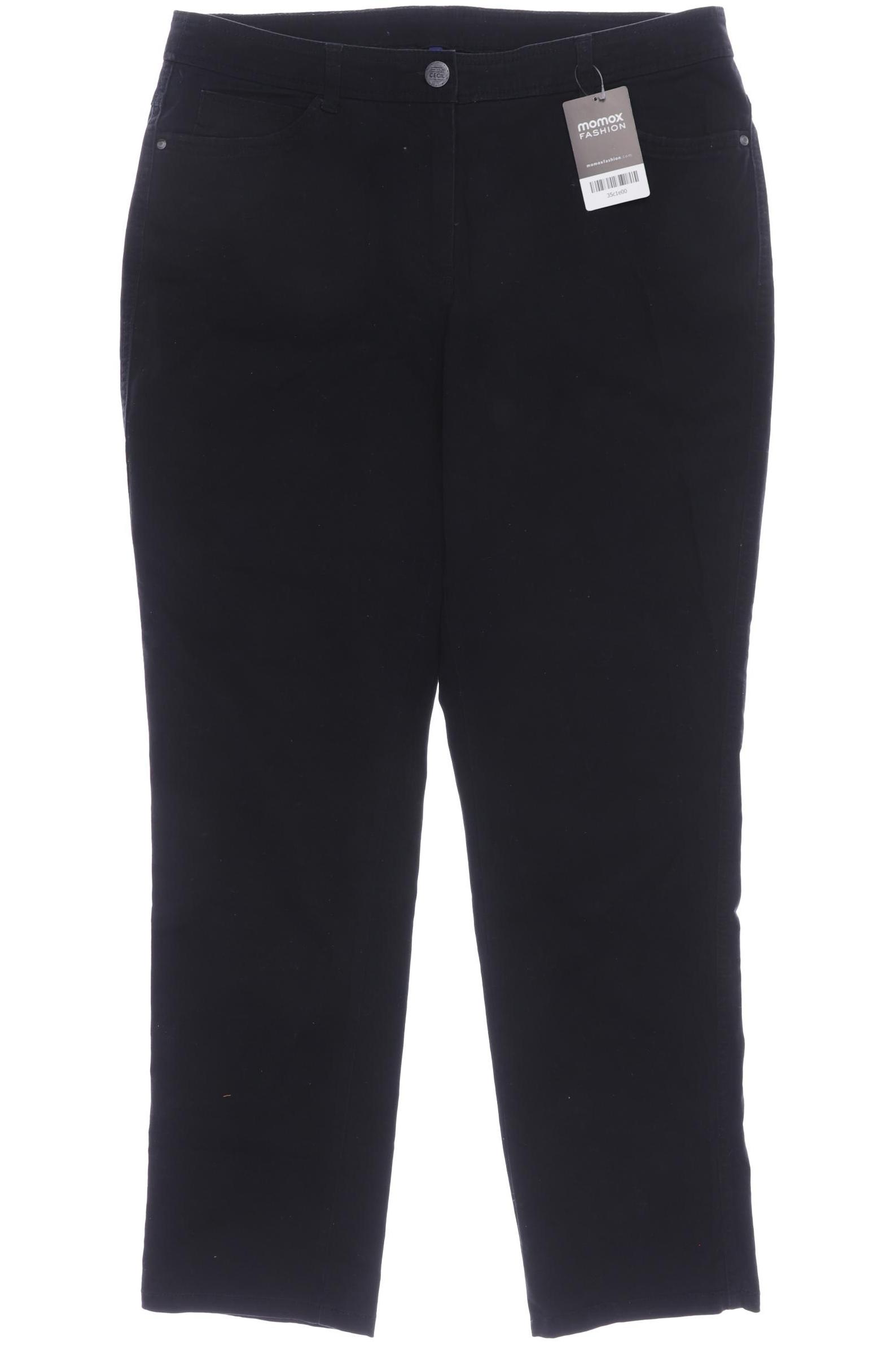 

Cecil Damen Stoffhose, schwarz, Gr. 34