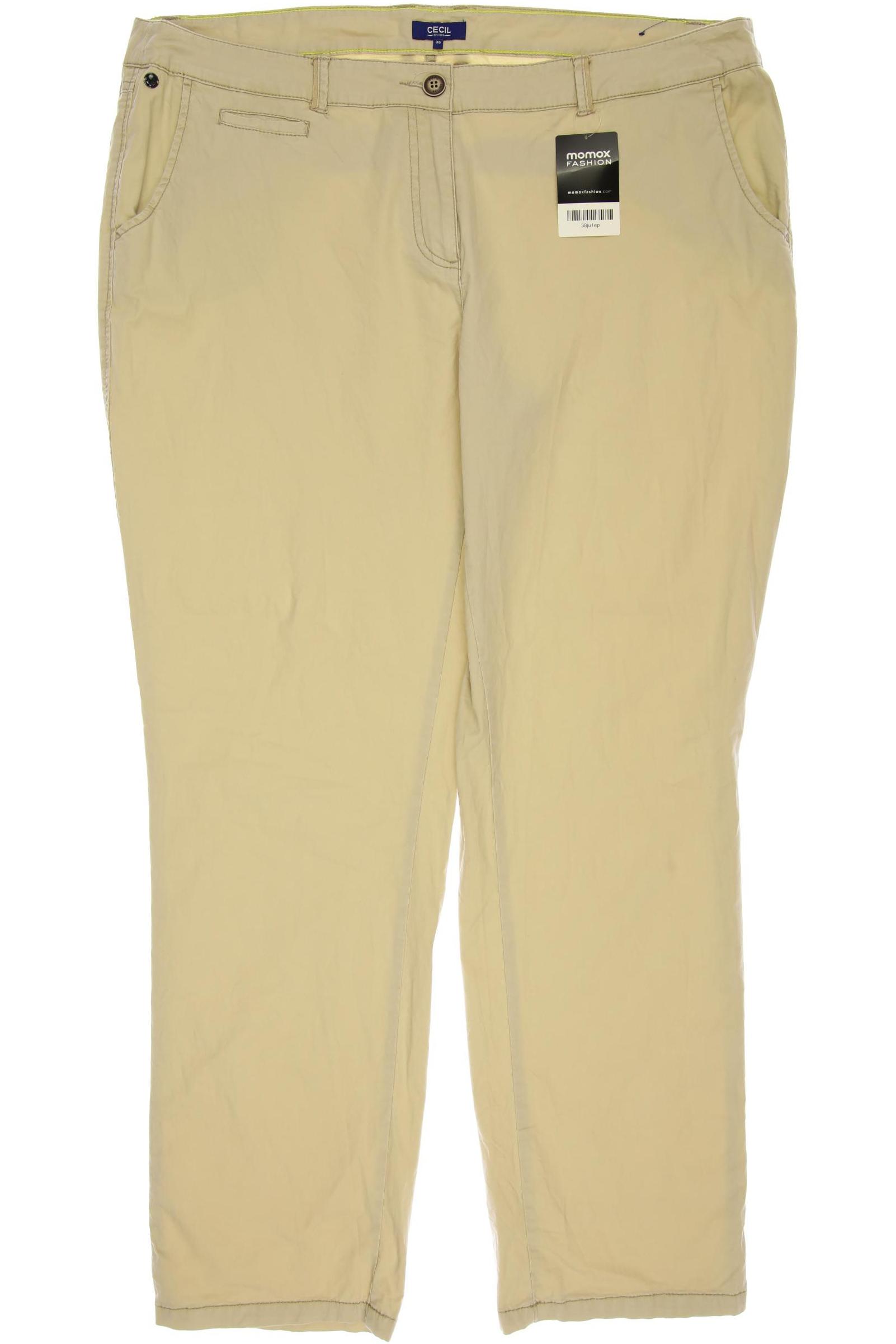 

Cecil Damen Stoffhose, cremeweiß, Gr. 48