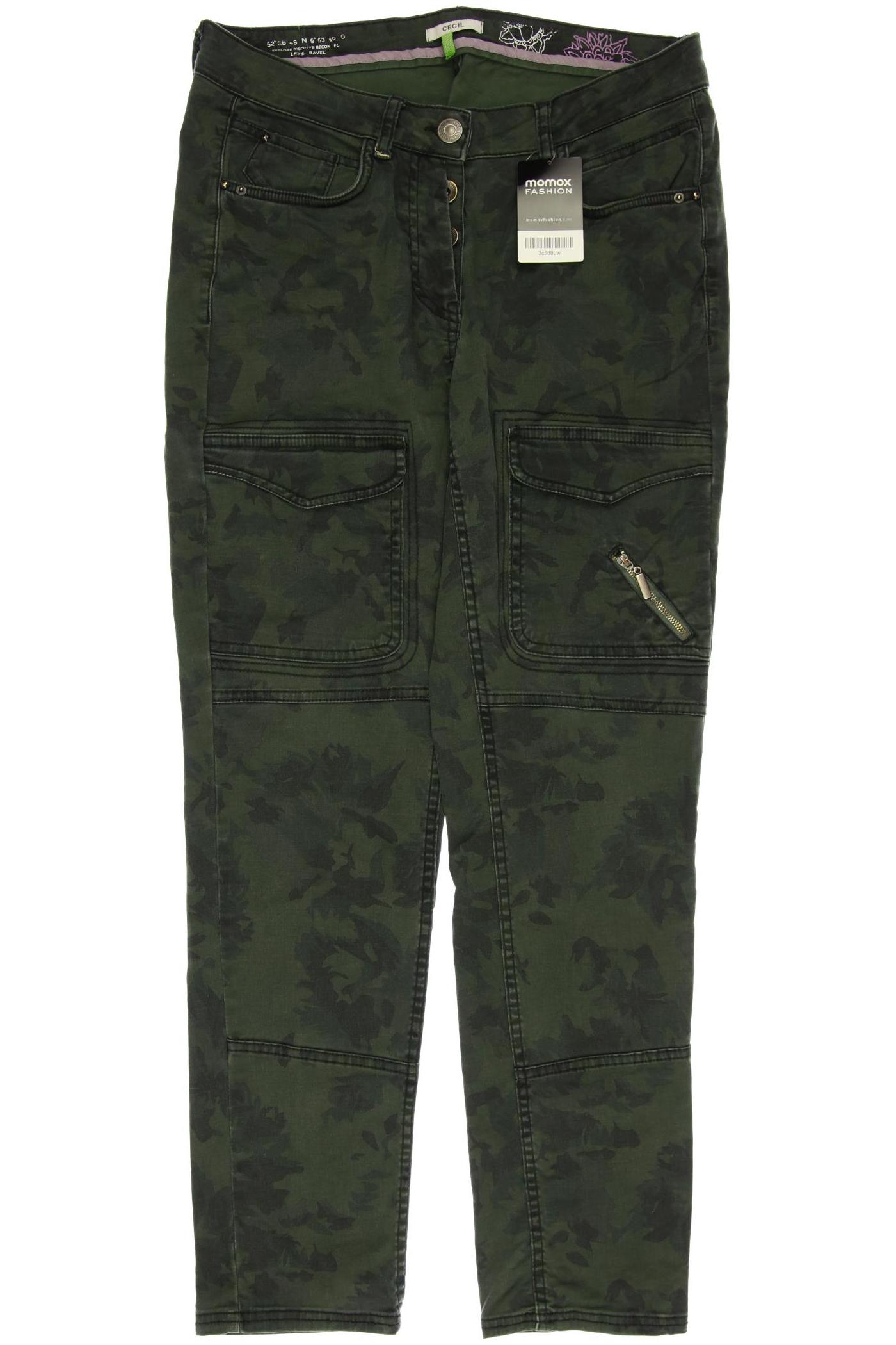 

Cecil Damen Stoffhose, grün, Gr. 40