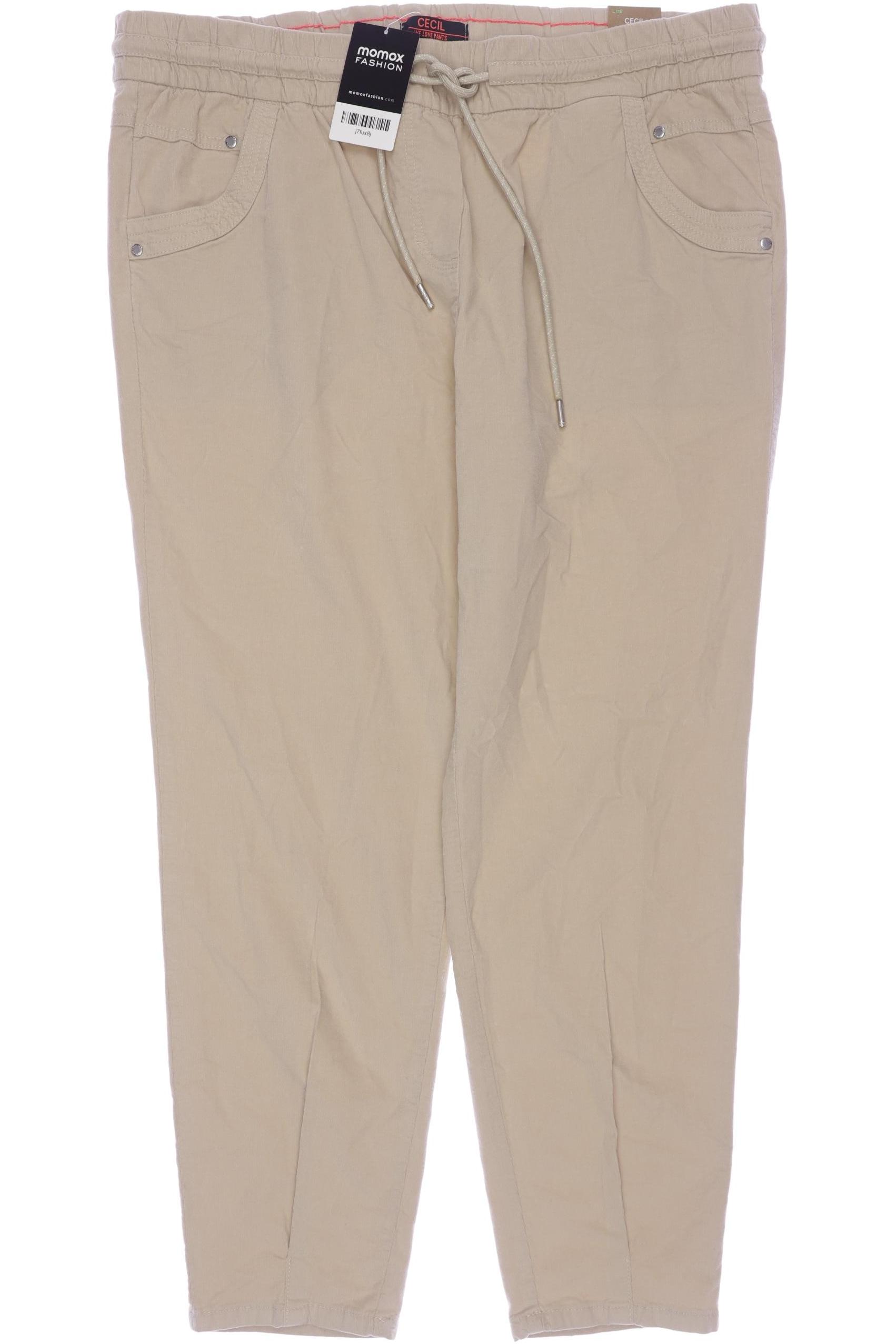 

Cecil Damen Stoffhose, beige, Gr. 0