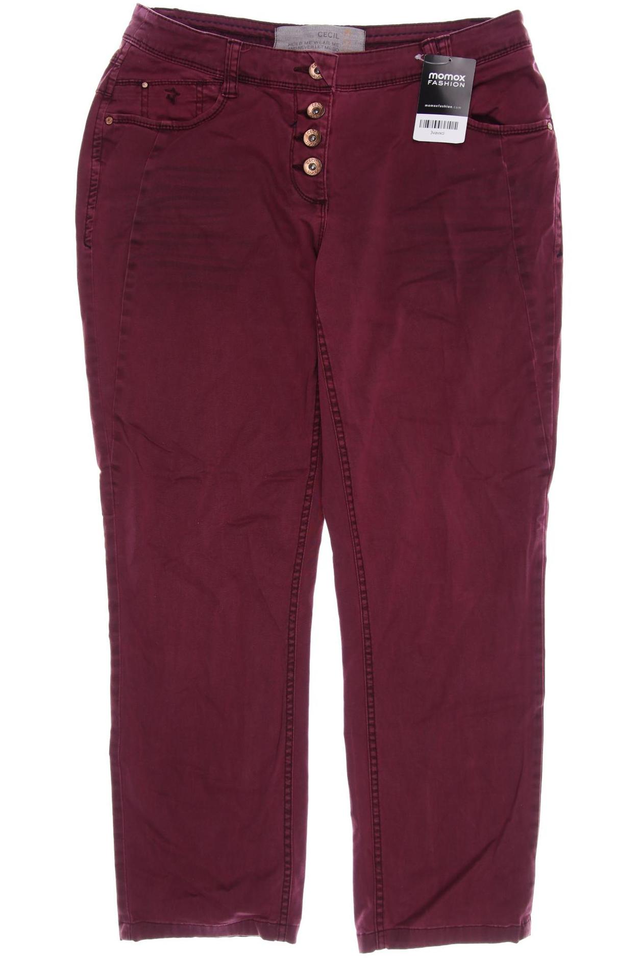 

Cecil Damen Stoffhose, bordeaux, Gr. 27