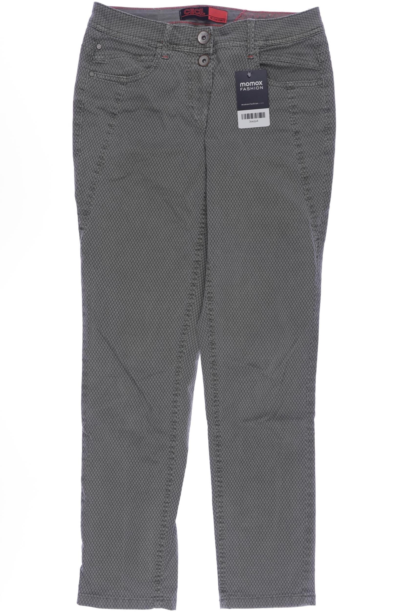 

Cecil Damen Stoffhose, grün, Gr. 25