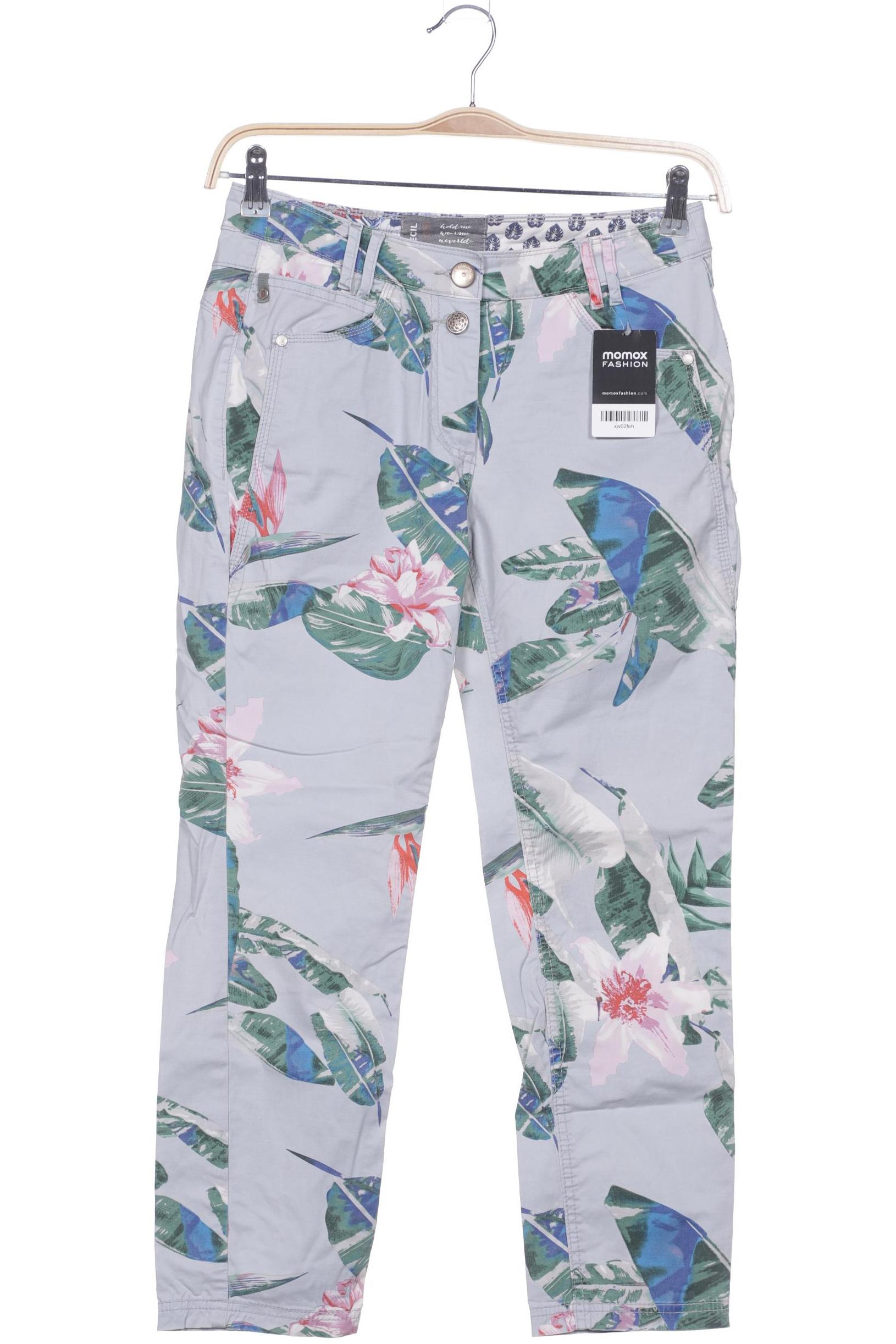 

Cecil Damen Stoffhose, mehrfarbig, Gr. 27