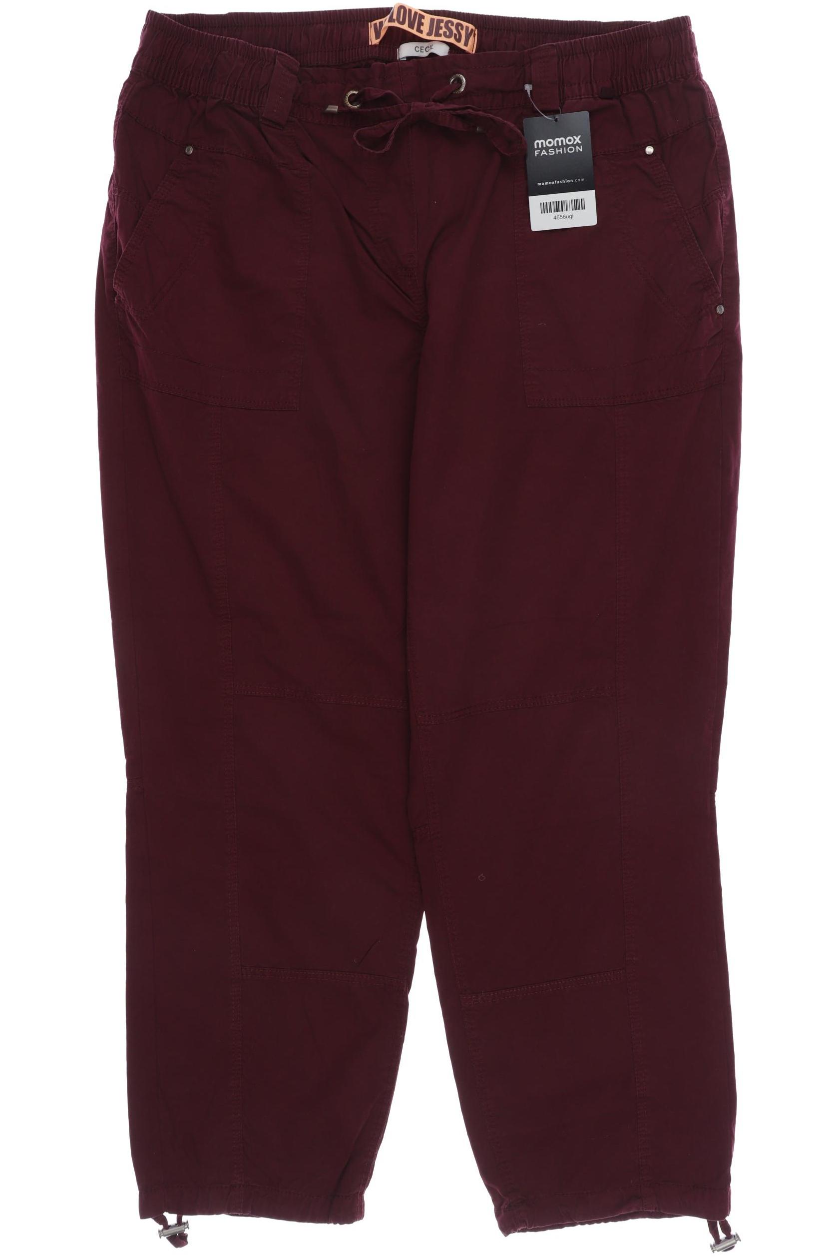 

CECIL Damen Stoffhose, bordeaux