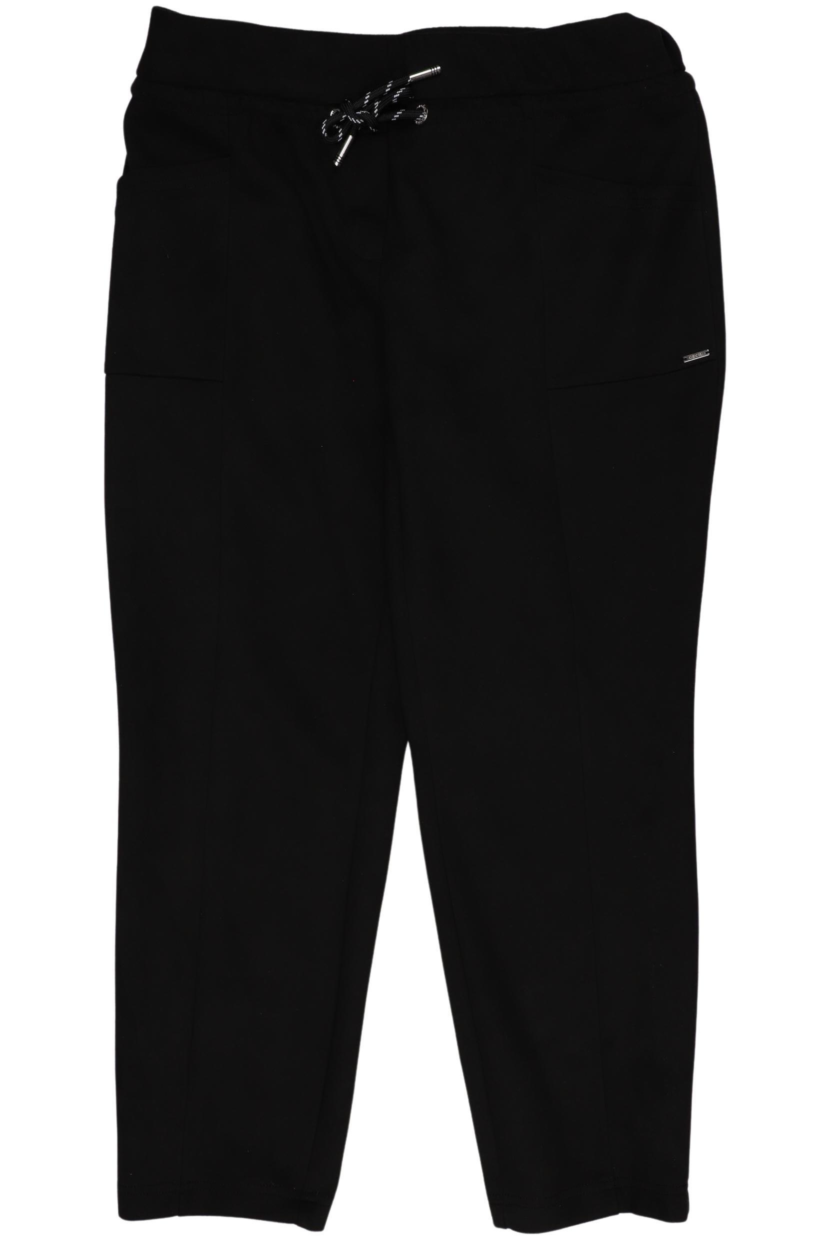 

Cecil Damen Stoffhose, schwarz, Gr. 0