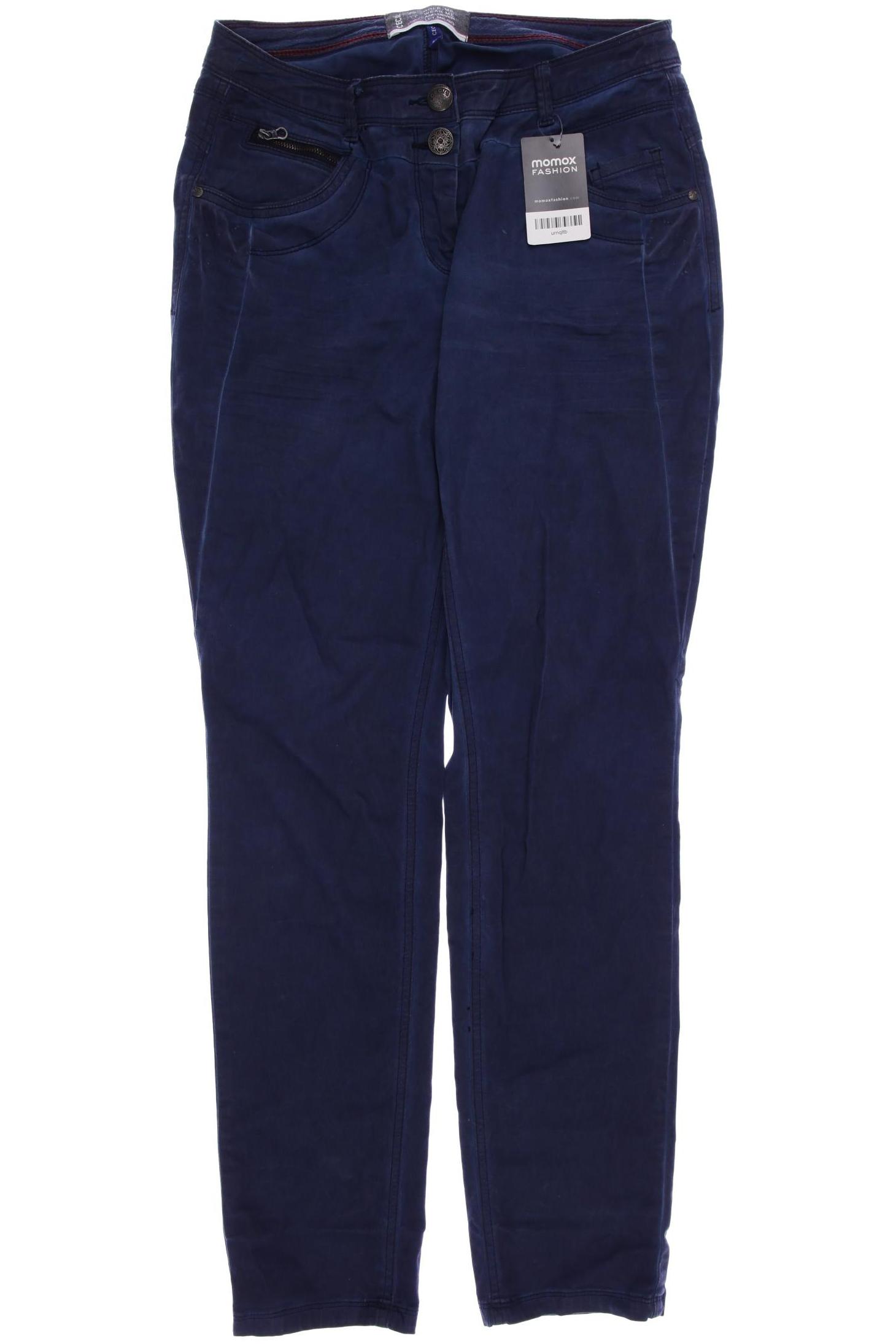 

CECIL Damen Stoffhose, marineblau