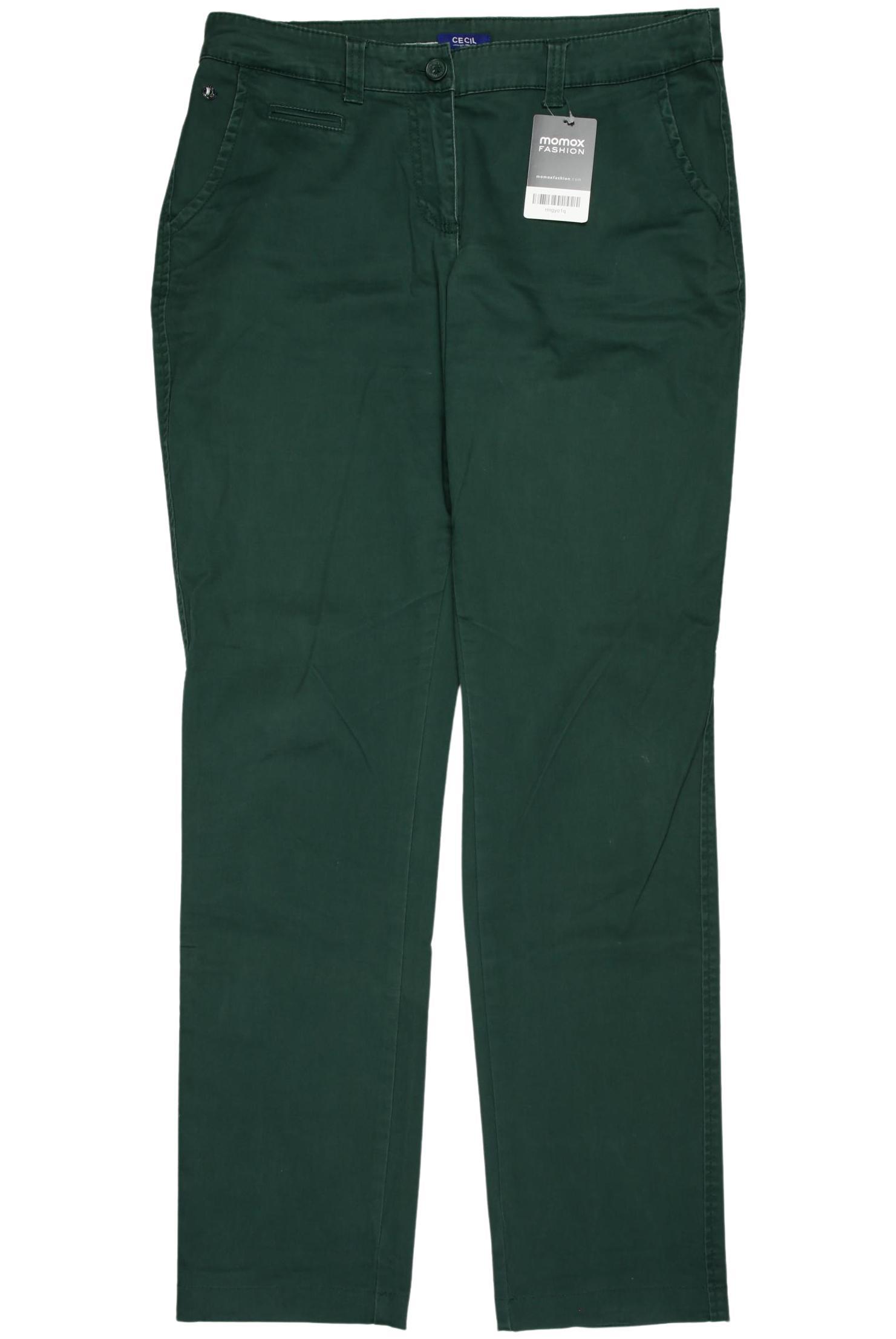 

Cecil Damen Stoffhose, grün, Gr. 28