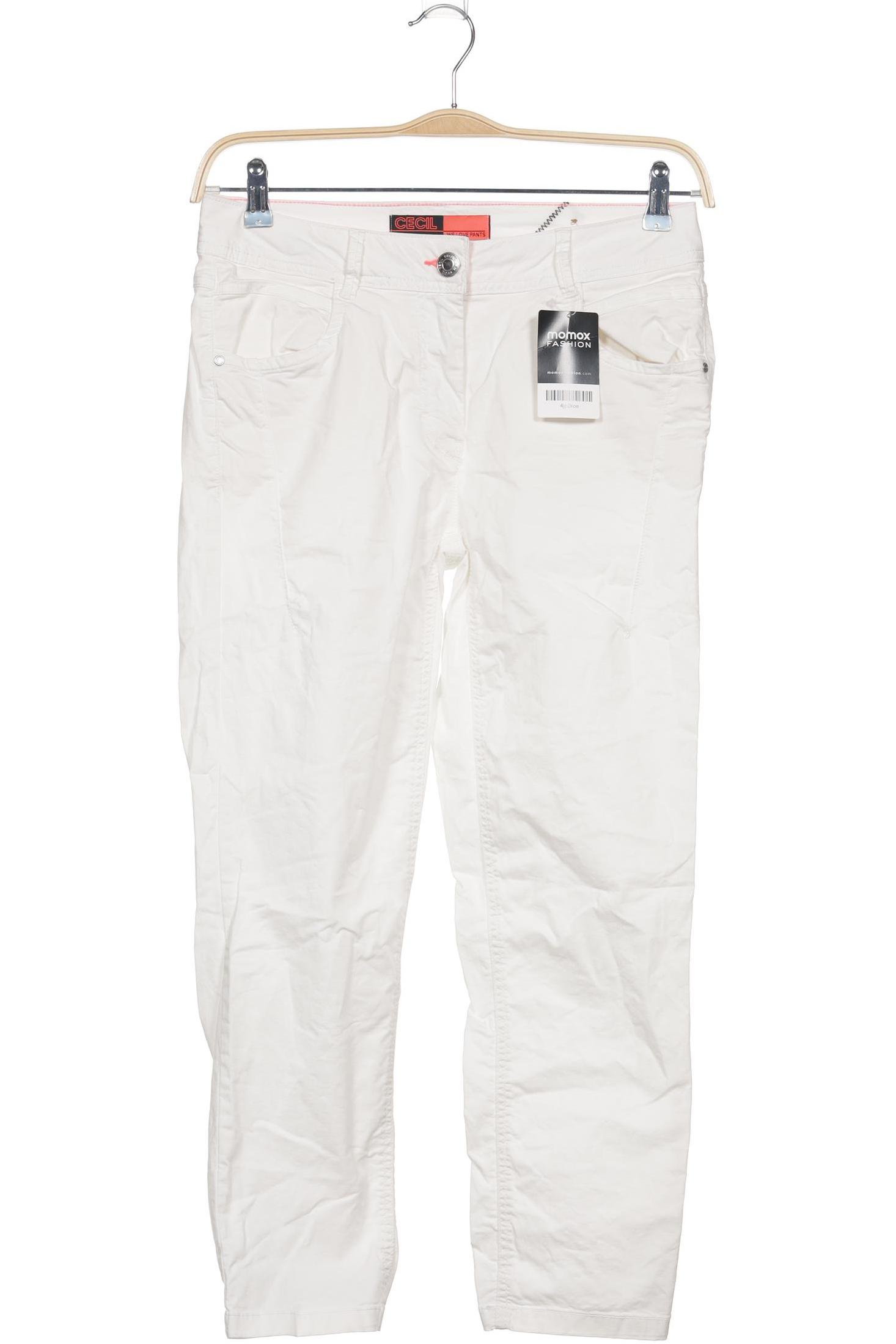 

Cecil Damen Stoffhose, weiß, Gr. 27
