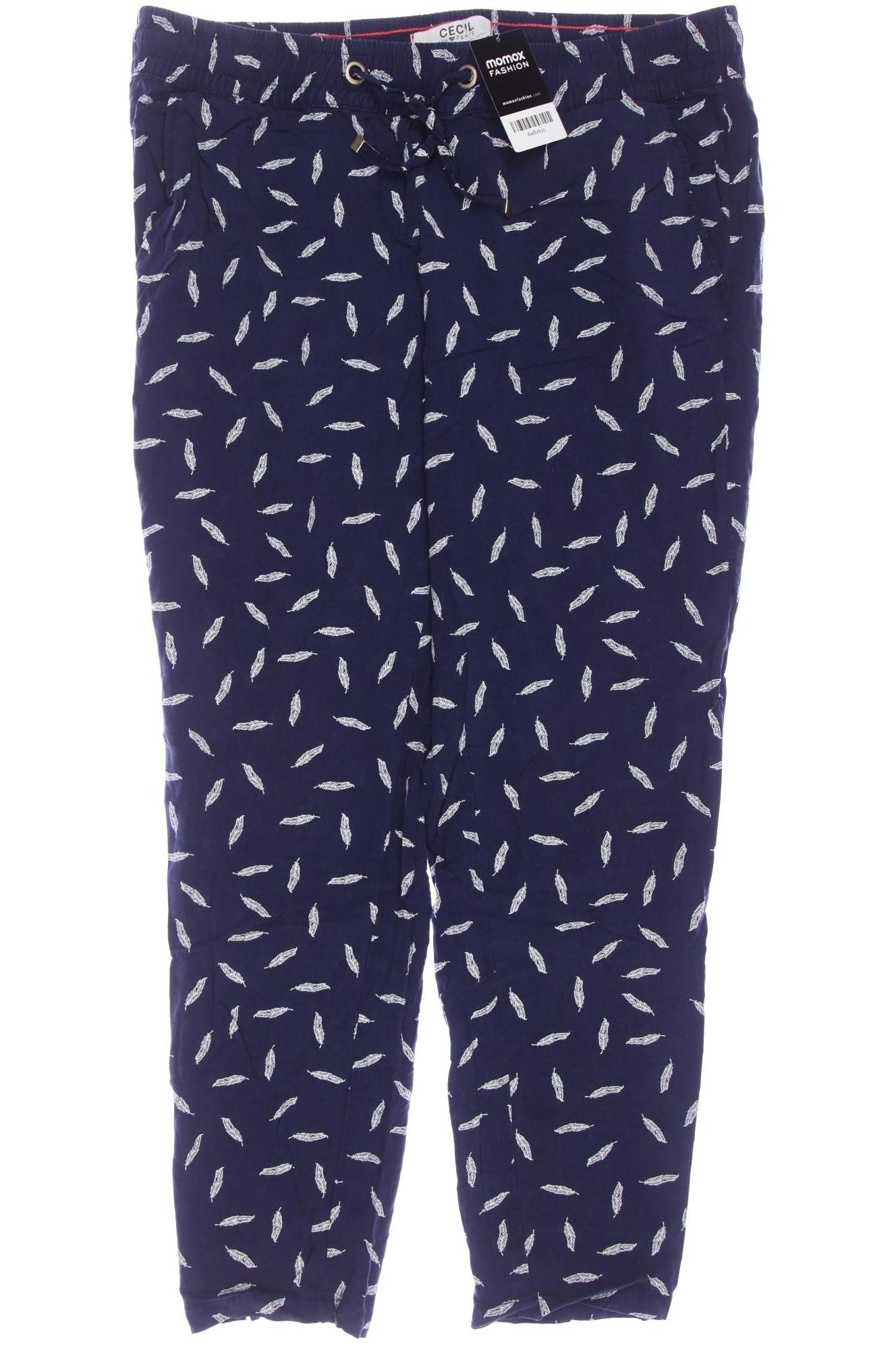 

Cecil Damen Stoffhose, marineblau, Gr. 0
