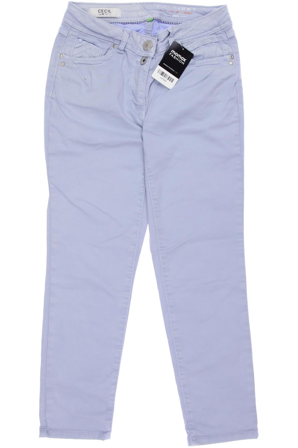

Cecil Damen Stoffhose, hellblau, Gr. 26