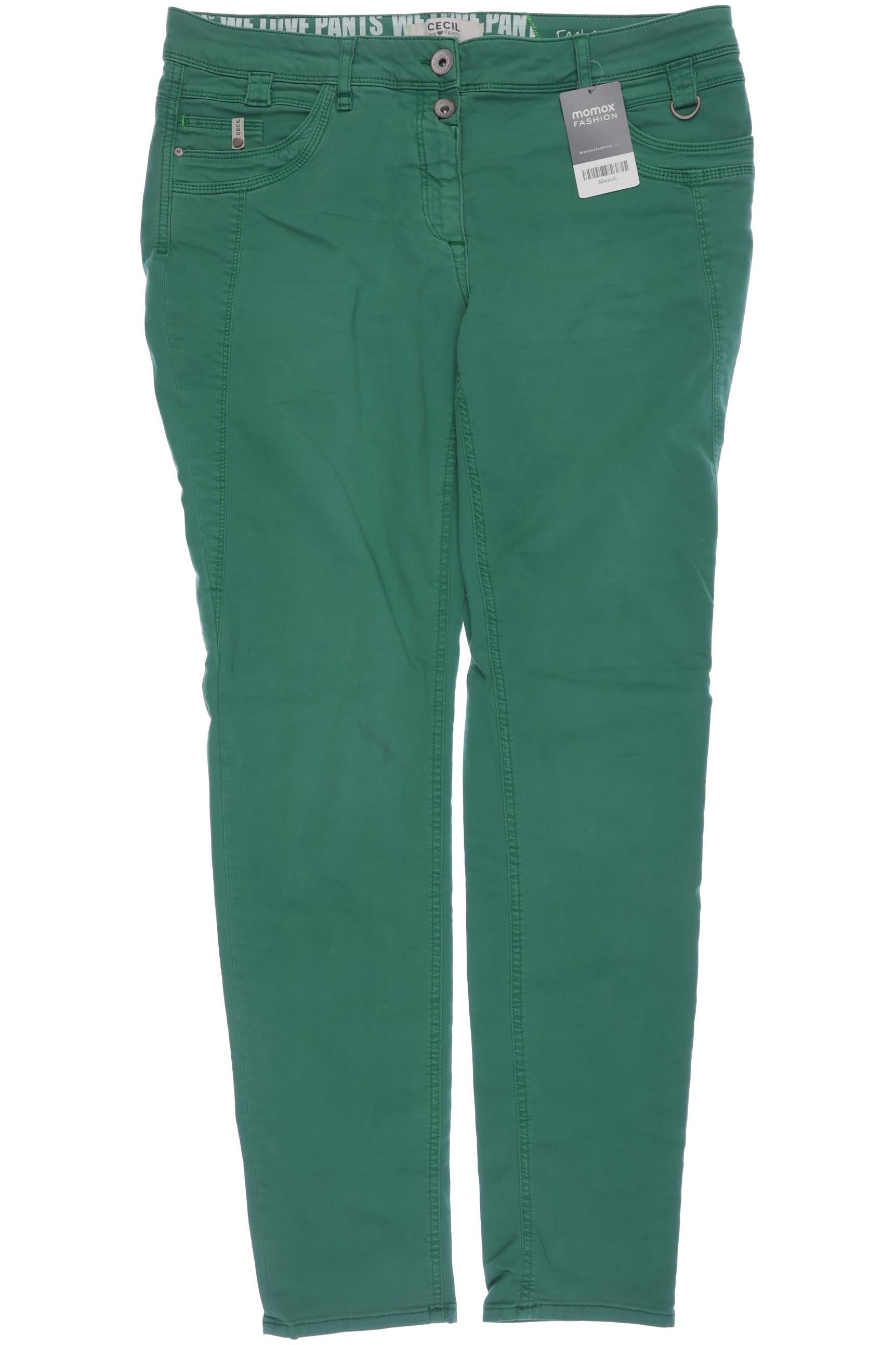 

Cecil Damen Stoffhose, grün, Gr. 33