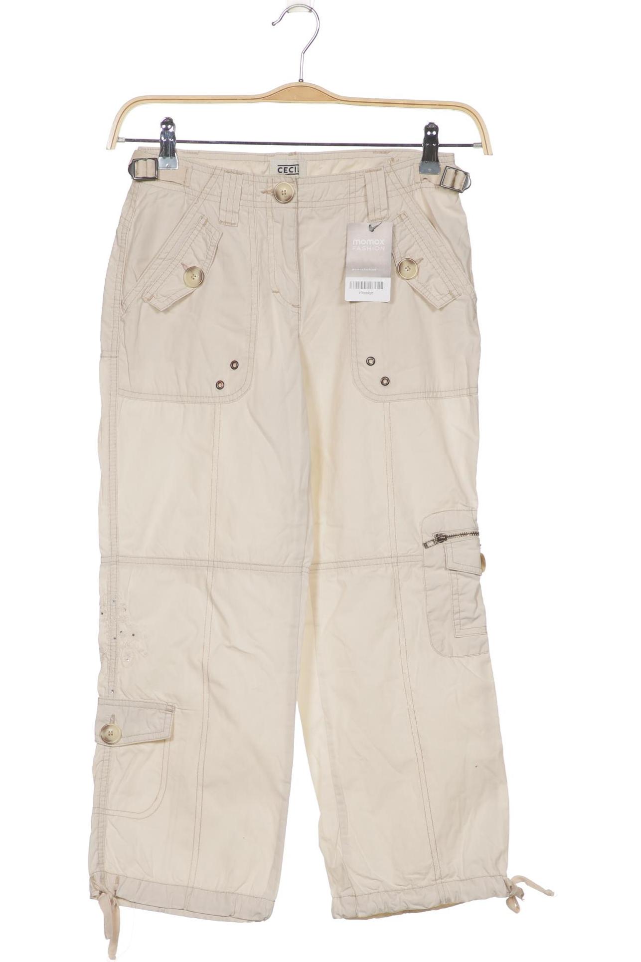 

CECIL Damen Stoffhose, beige