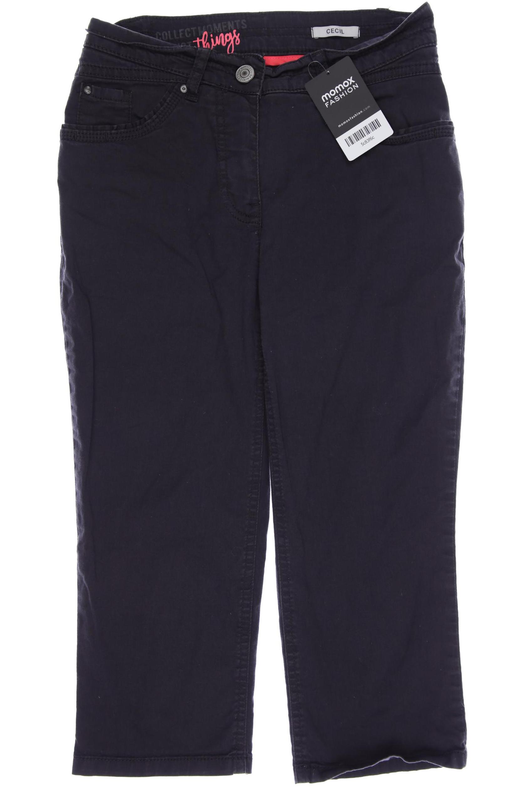 

CECIL Damen Stoffhose, schwarz