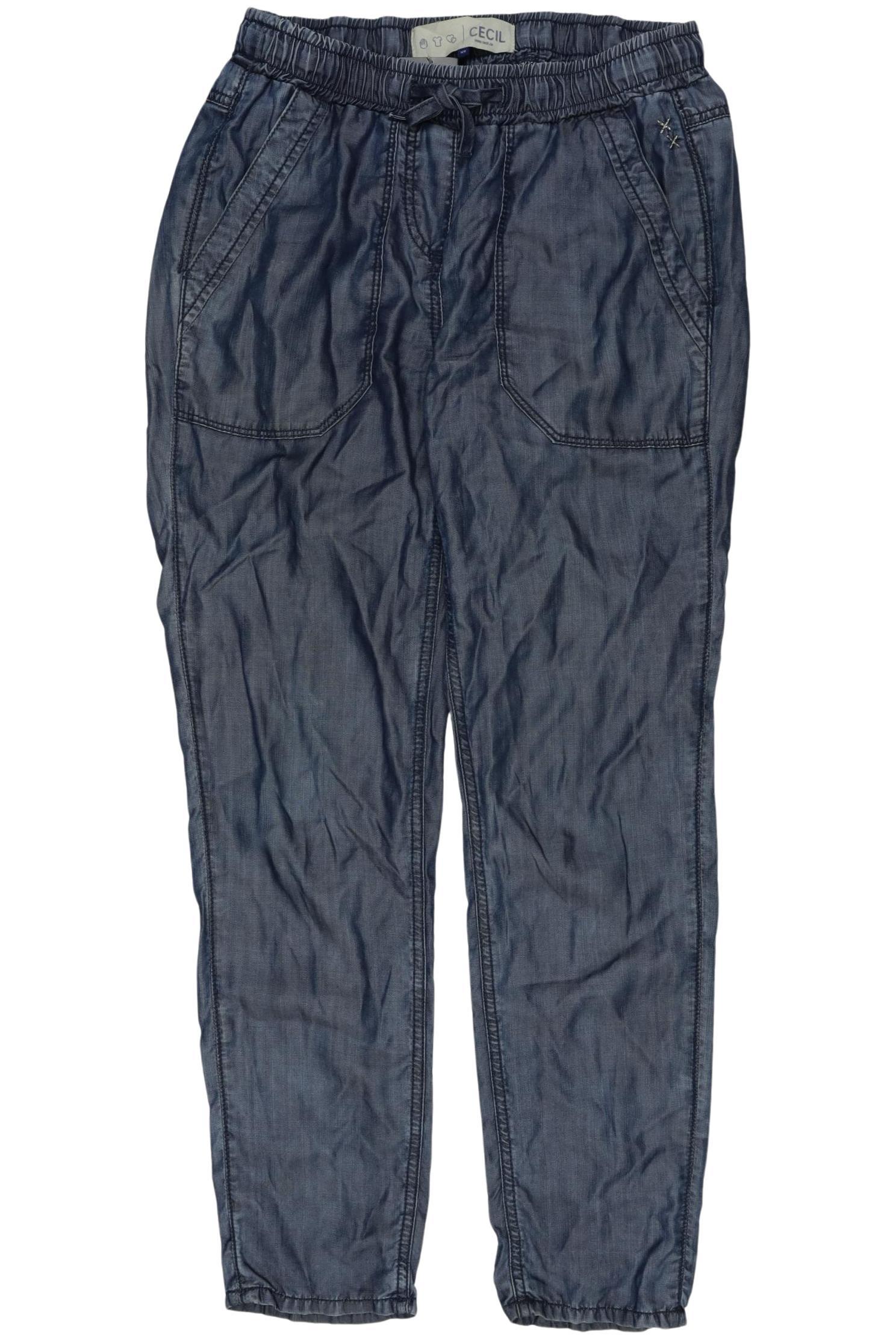 

Cecil Damen Stoffhose, blau, Gr. 0