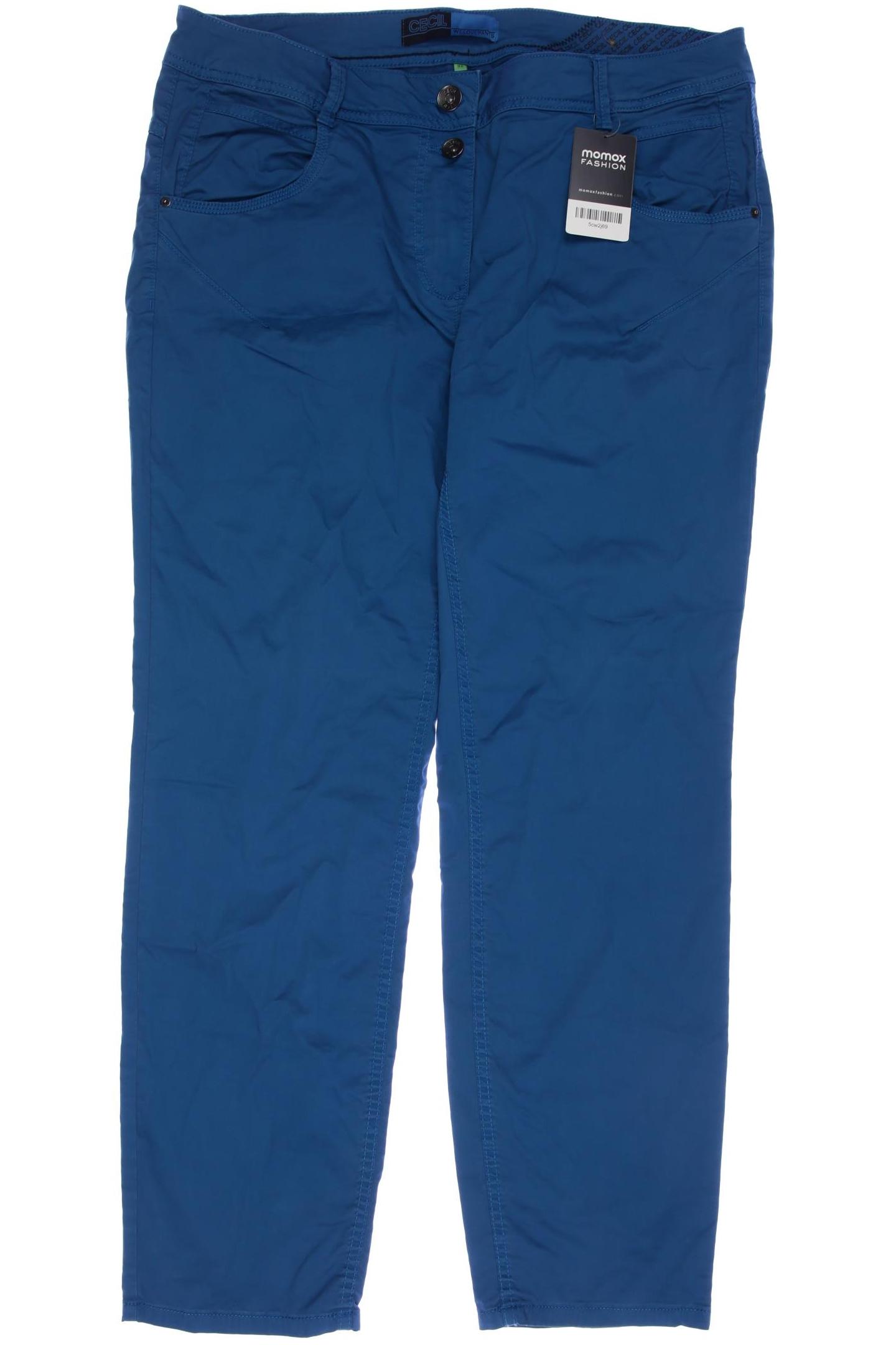 

Cecil Damen Stoffhose, türkis, Gr. 32