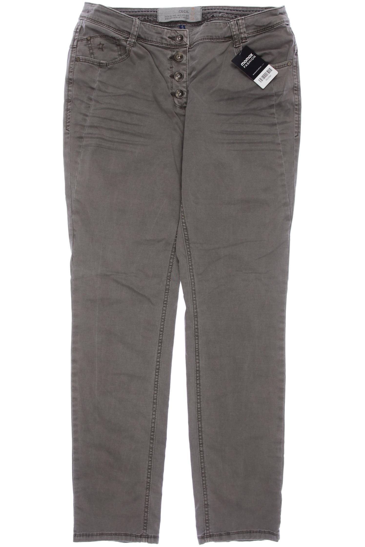 

Cecil Damen Stoffhose, grau, Gr. 32