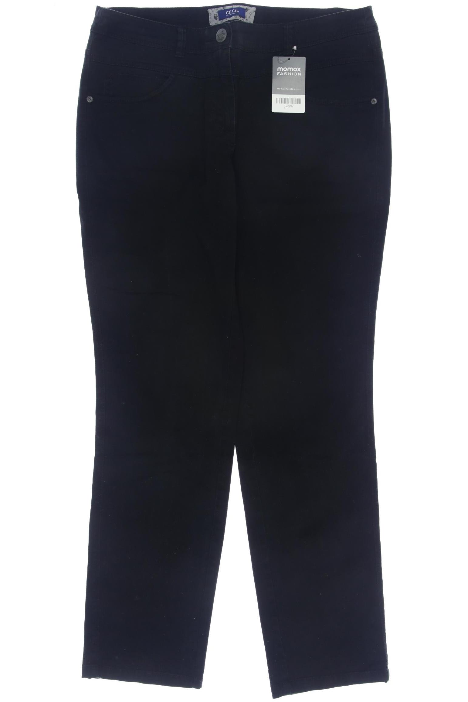 

Cecil Damen Stoffhose, schwarz, Gr. 32