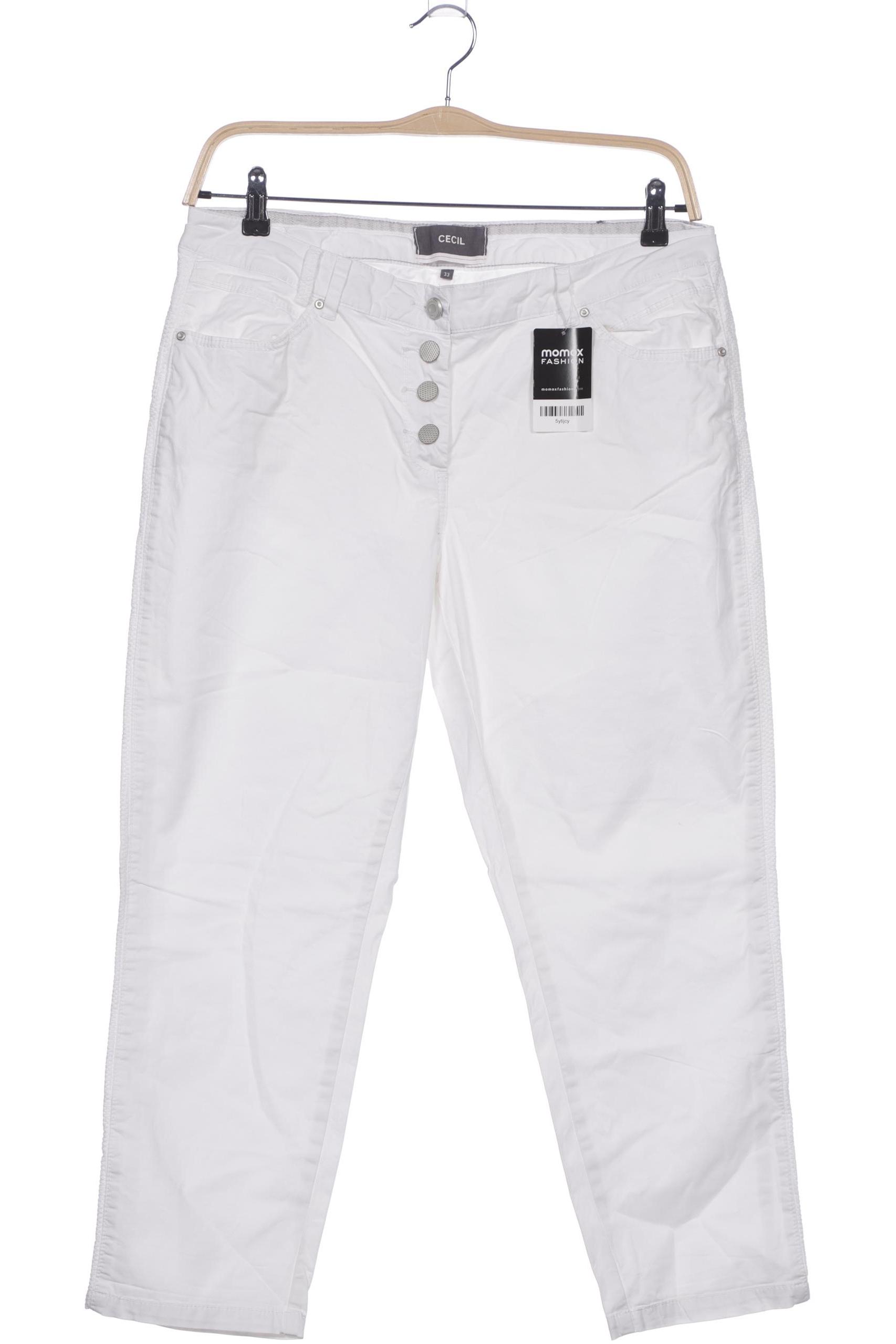 

Cecil Damen Stoffhose, weiß, Gr. 33