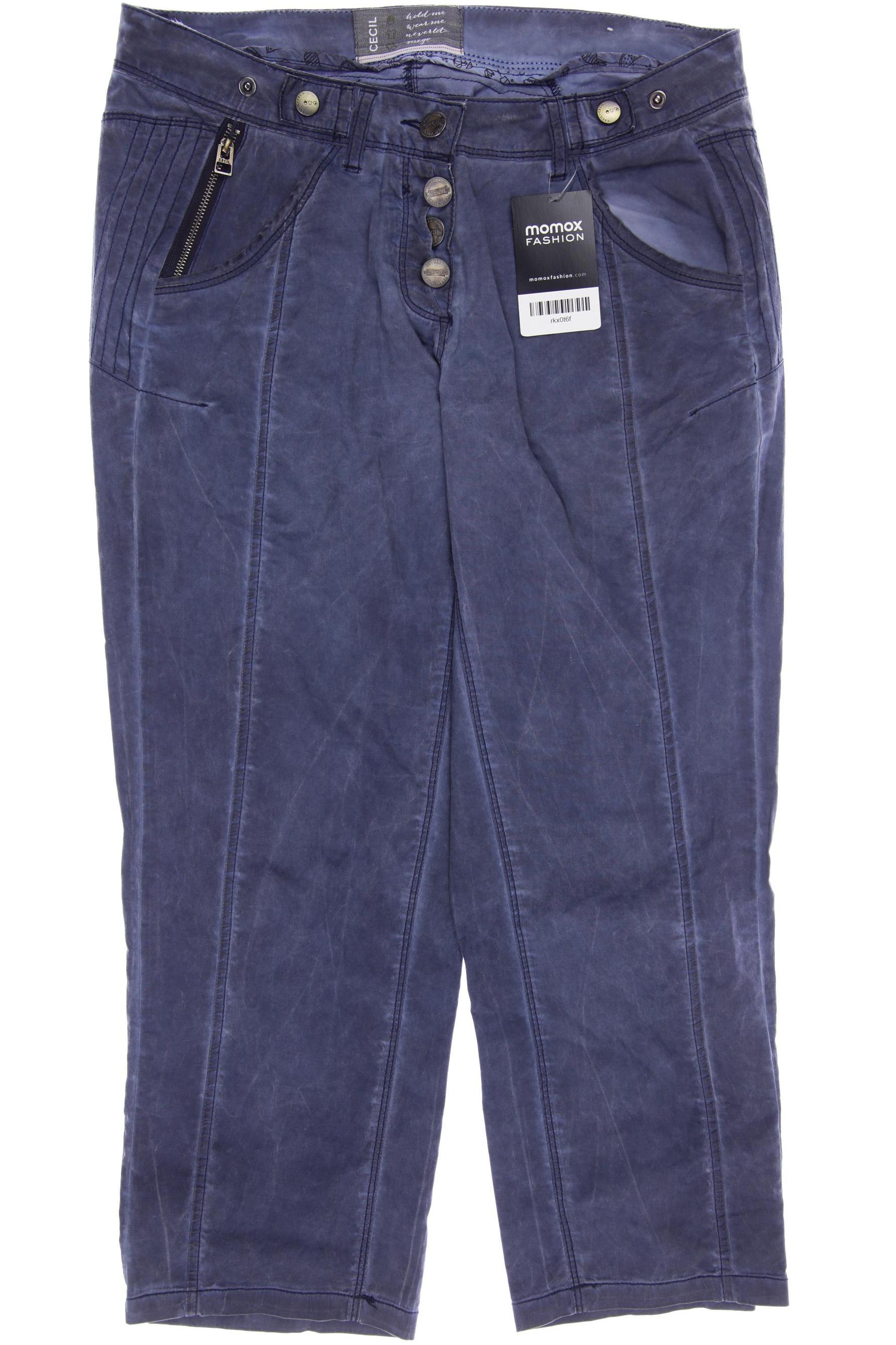 

Cecil Damen Stoffhose, blau, Gr. 42