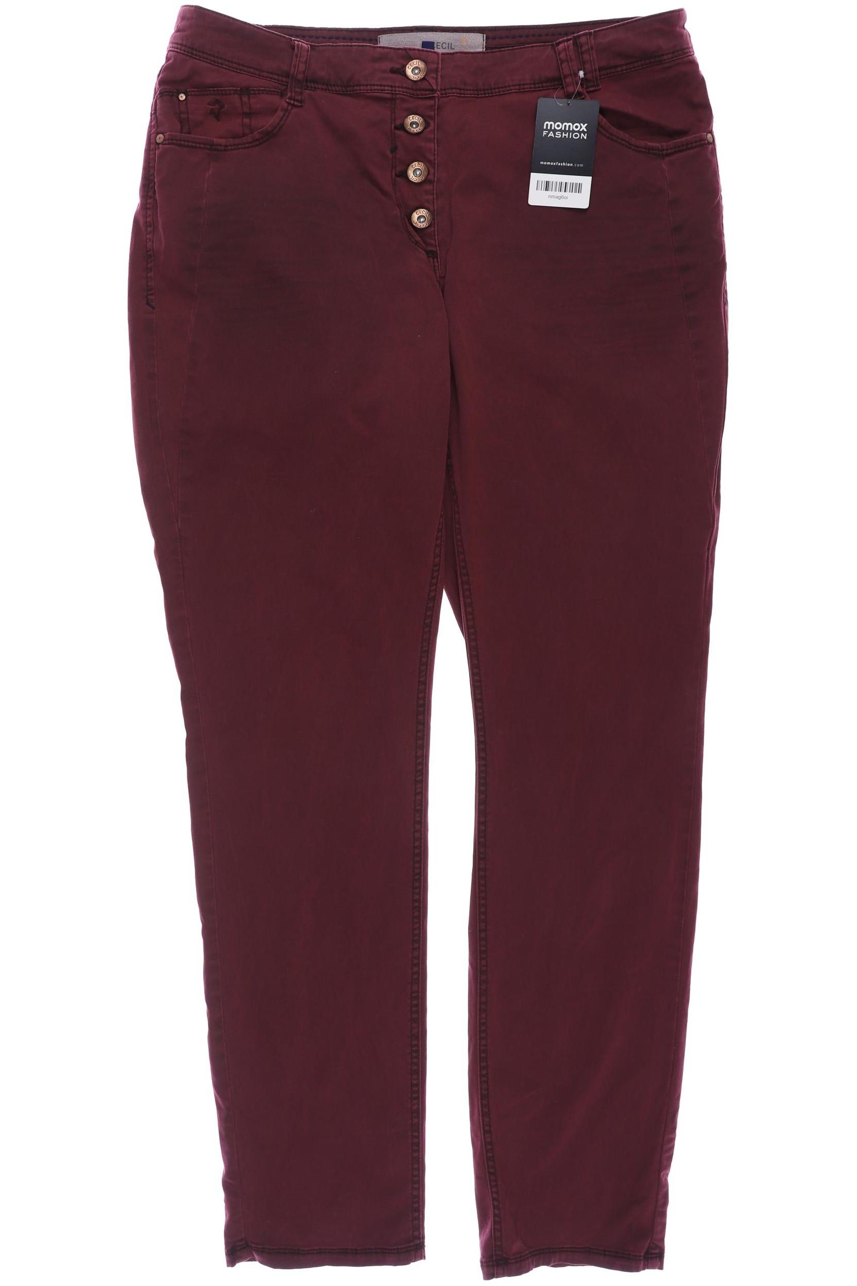 

Cecil Damen Stoffhose, bordeaux, Gr. 31