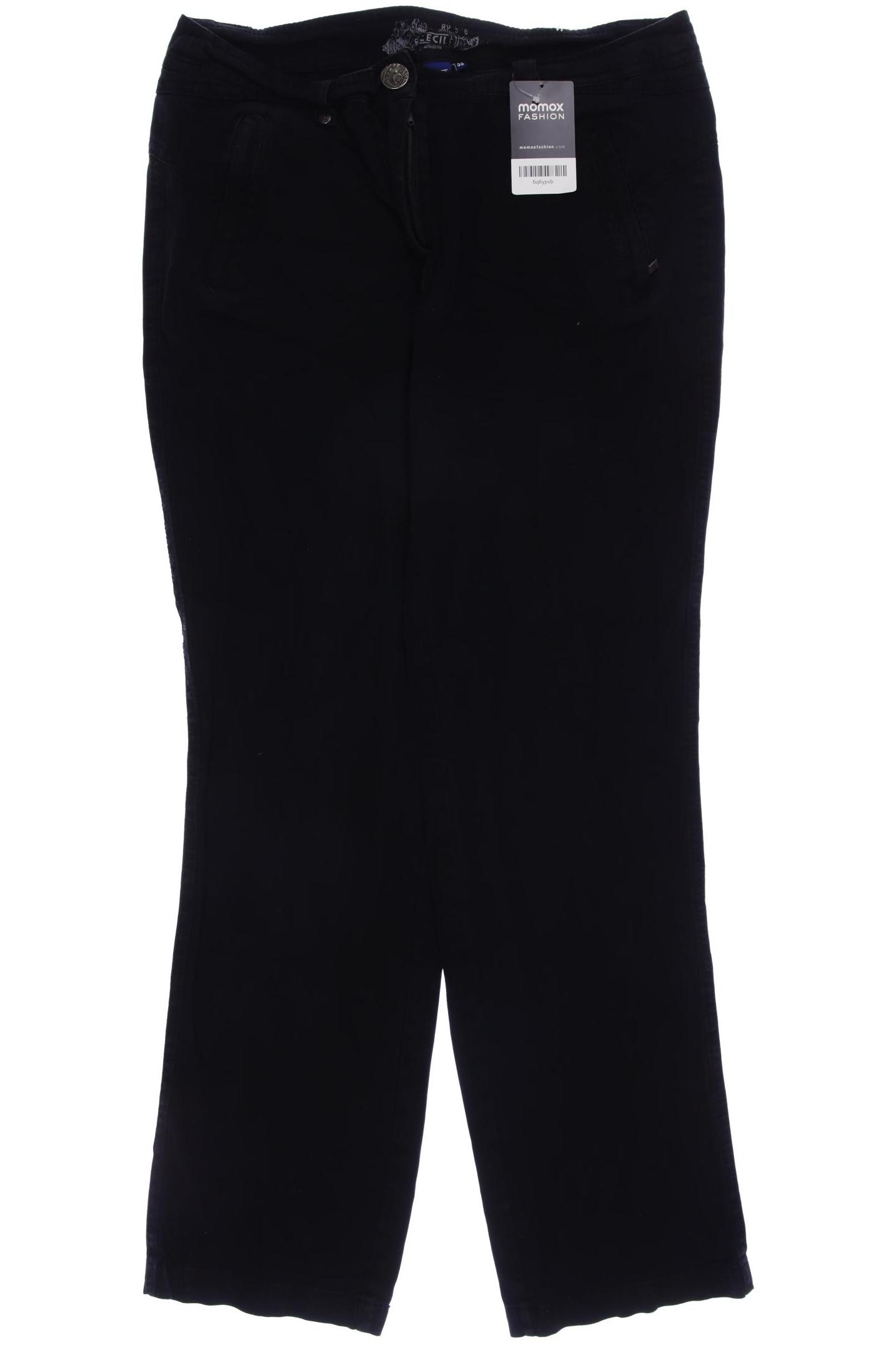 

CECIL Damen Stoffhose, schwarz