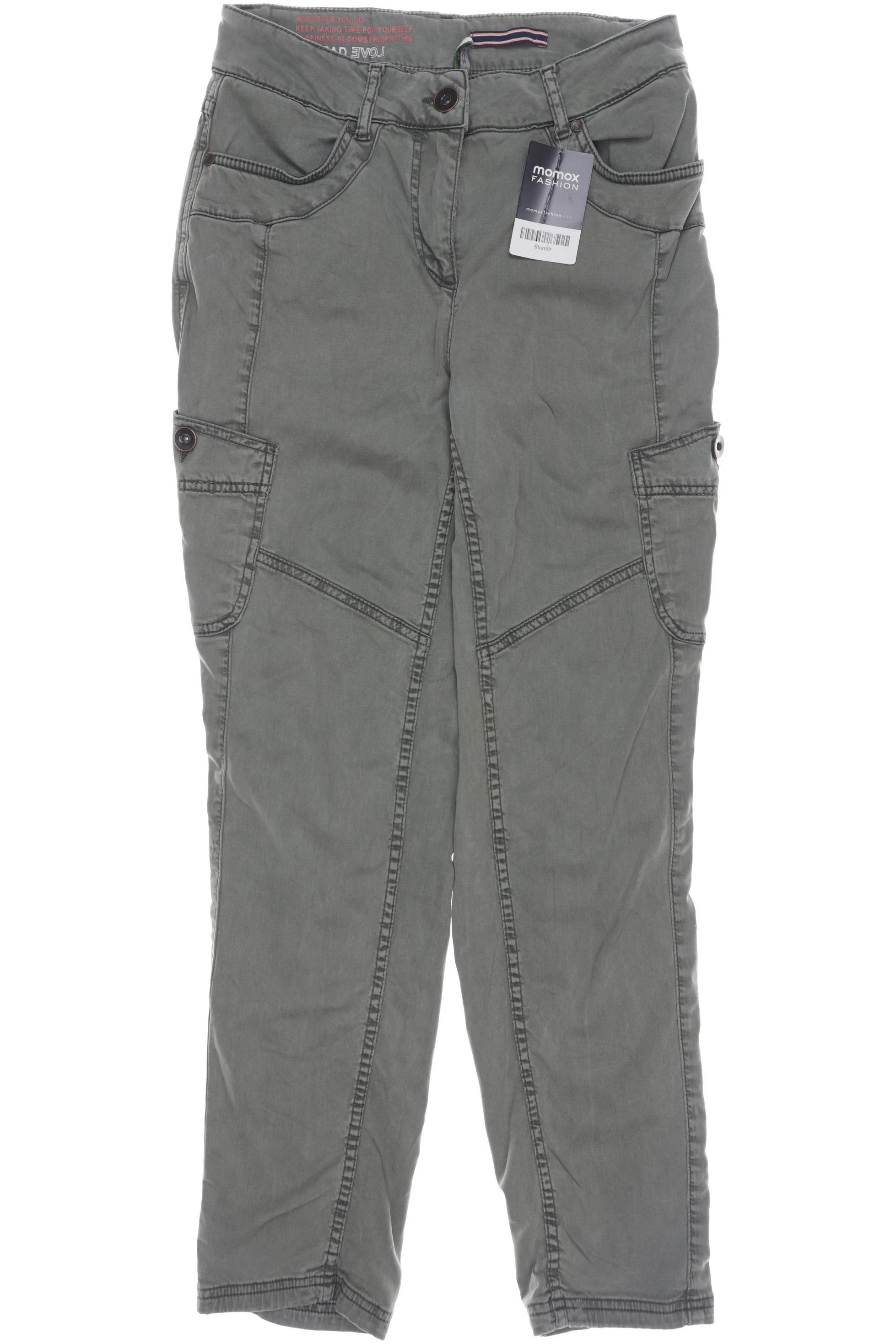 

Cecil Damen Stoffhose, grün, Gr. 27