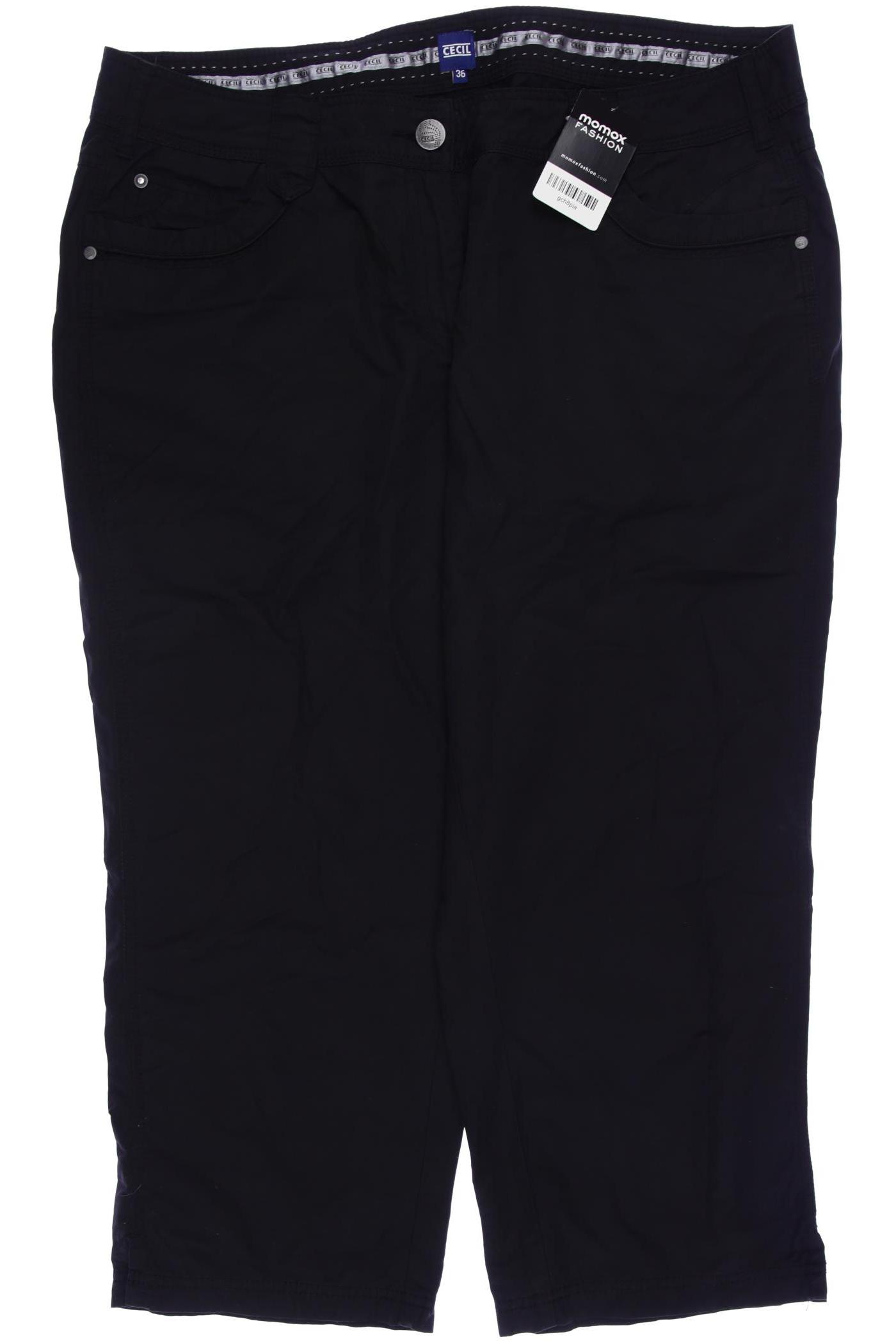 

Cecil Damen Stoffhose, schwarz, Gr. 36