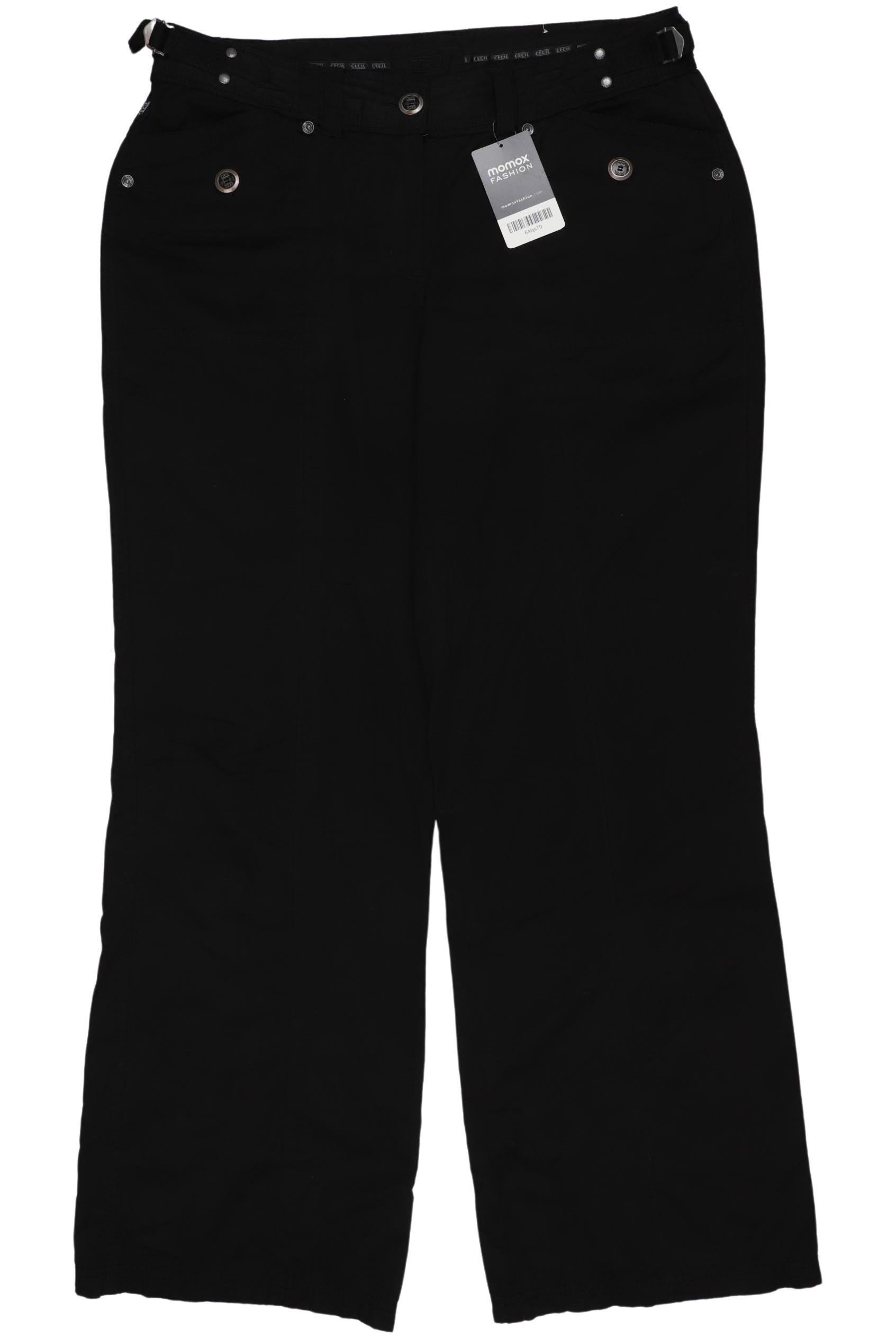 

Cecil Damen Stoffhose, schwarz, Gr. 32
