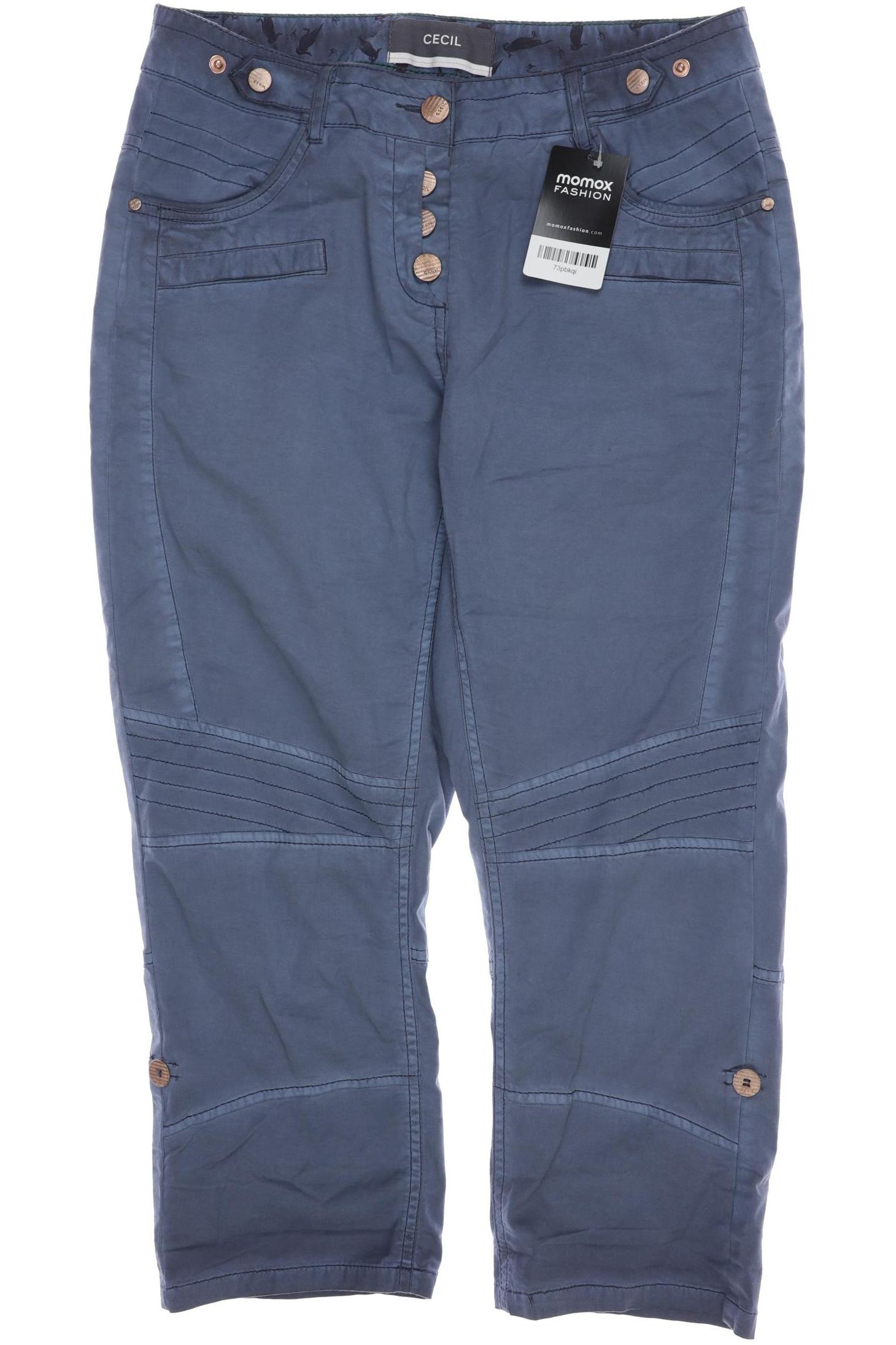 

Cecil Damen Stoffhose, blau, Gr. 26