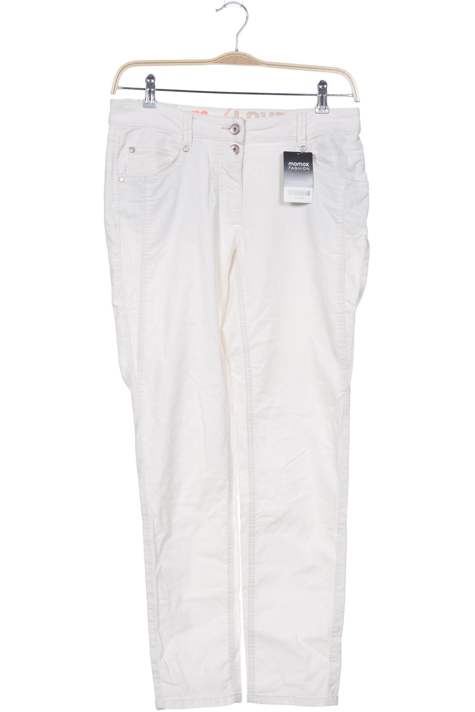 

Cecil Damen Stoffhose, cremeweiß, Gr. 29