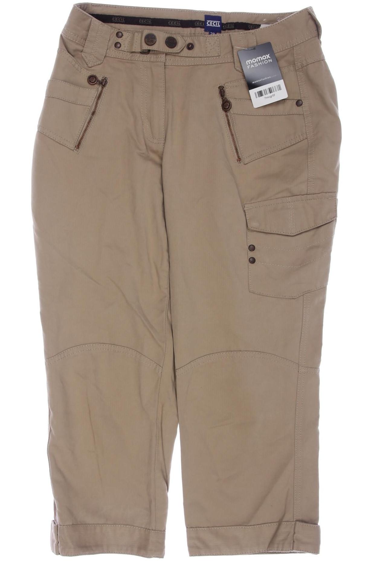 

Cecil Damen Stoffhose, beige, Gr. 28