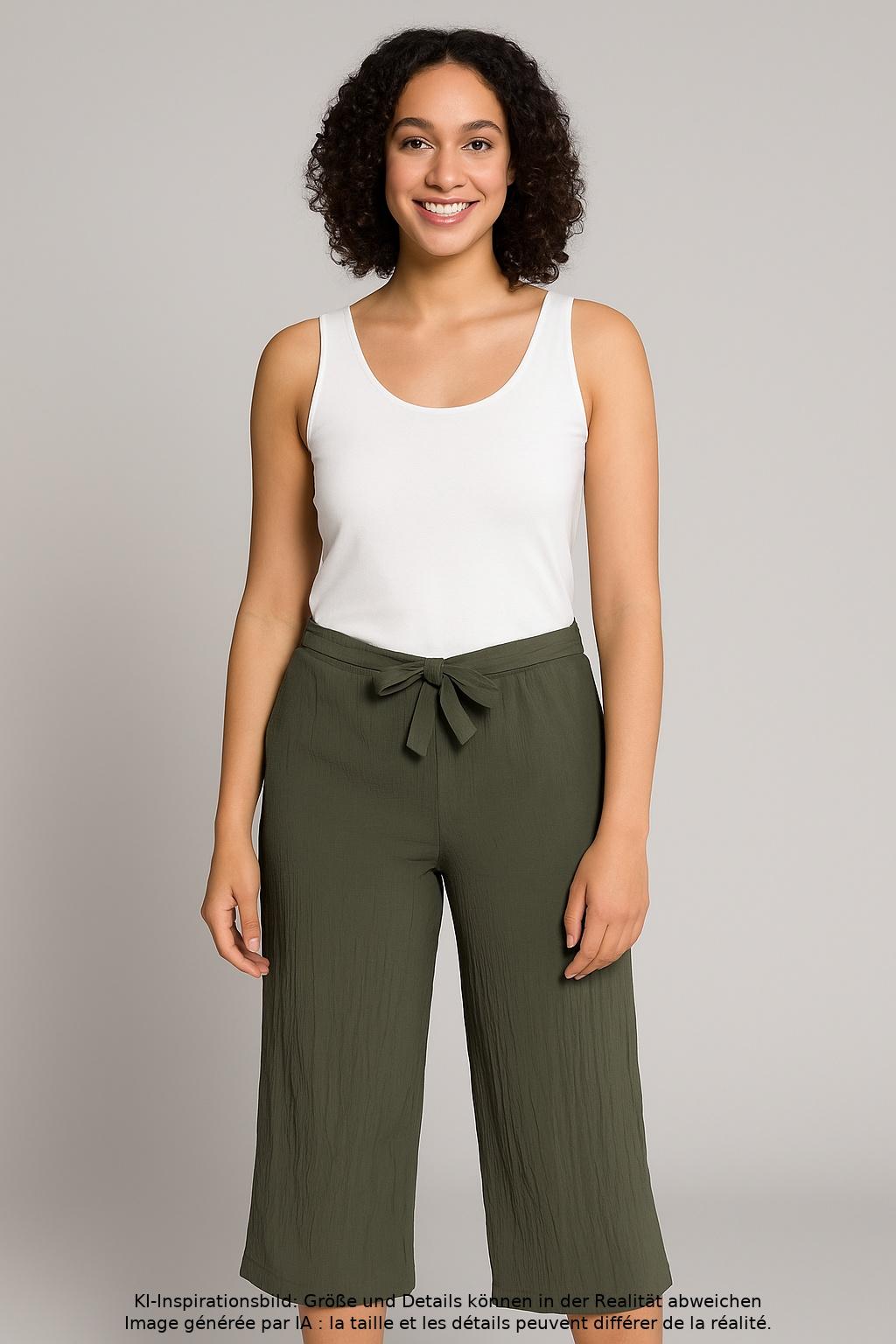 

Cecil Damen Stoffhose, grün, Gr. 0