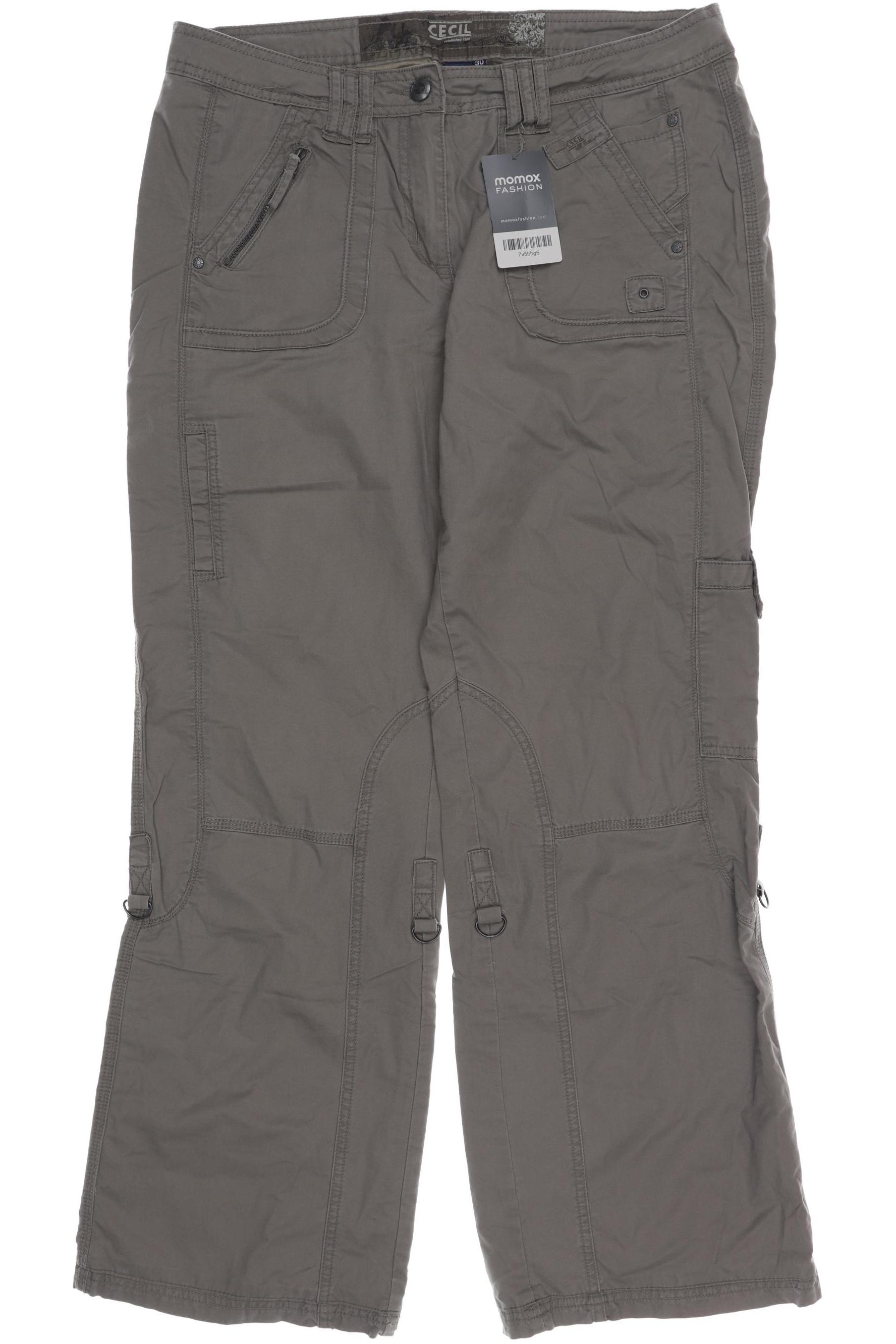 

CECIL Damen Stoffhose, grau