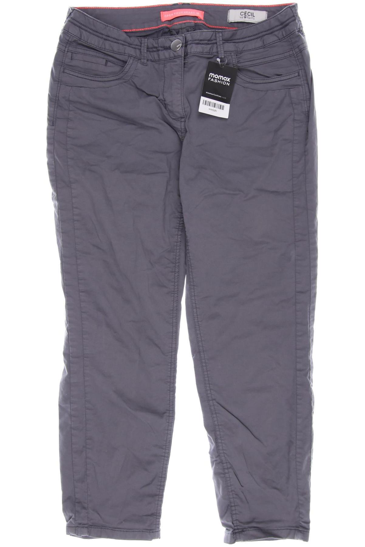 

CECIL Damen Stoffhose, grau