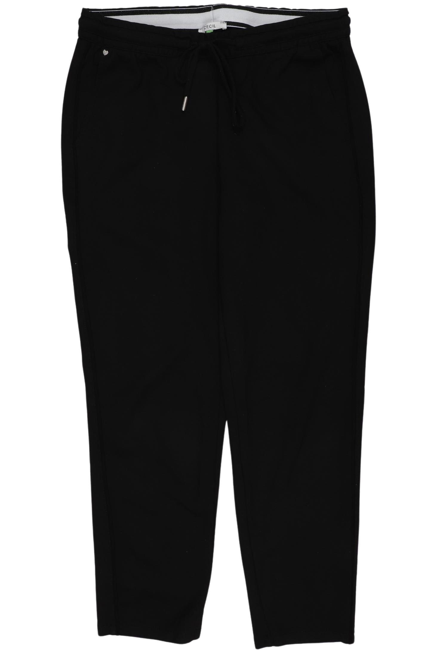 

Cecil Damen Stoffhose, schwarz, Gr. 0