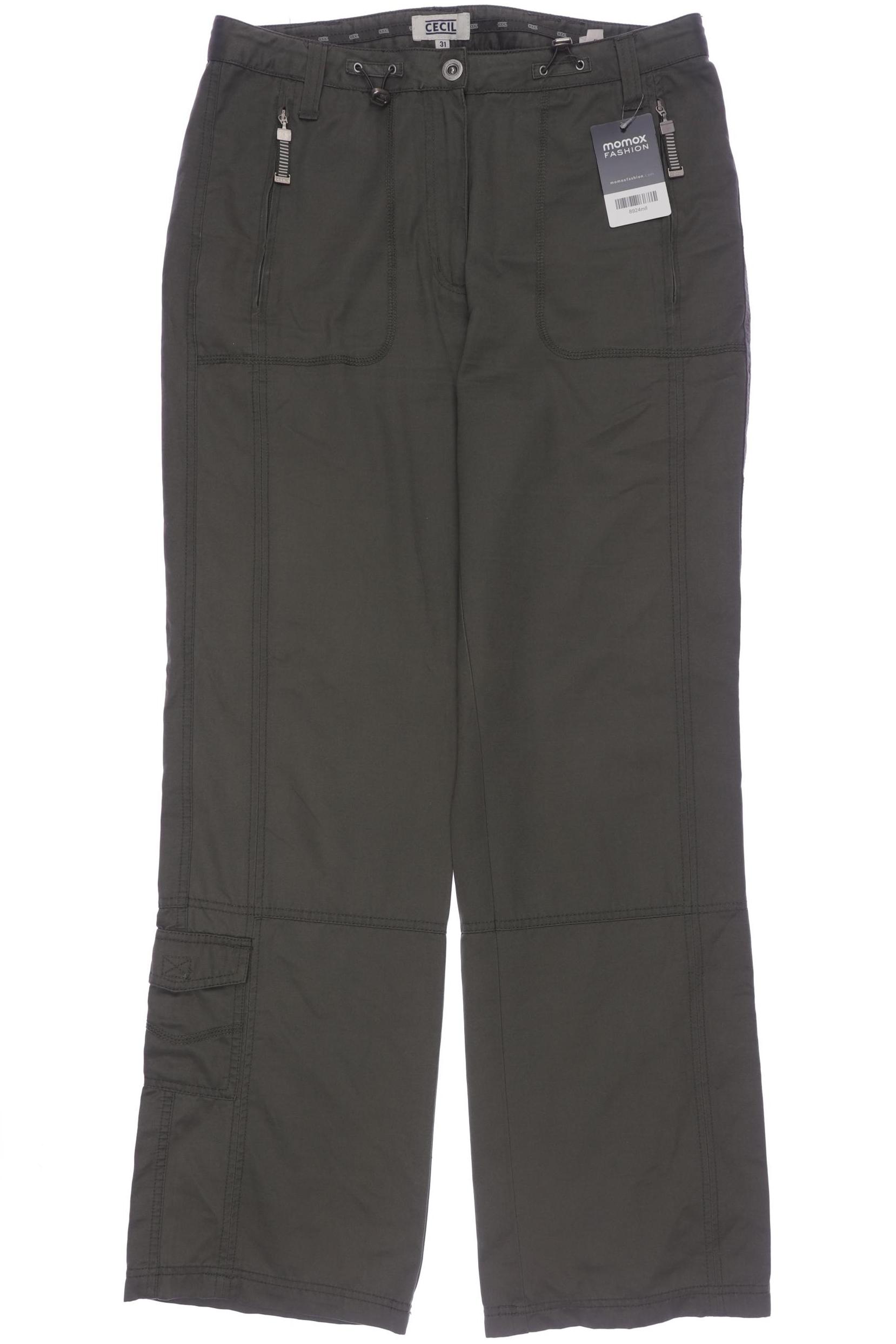 

Cecil Damen Stoffhose, grün, Gr. 31