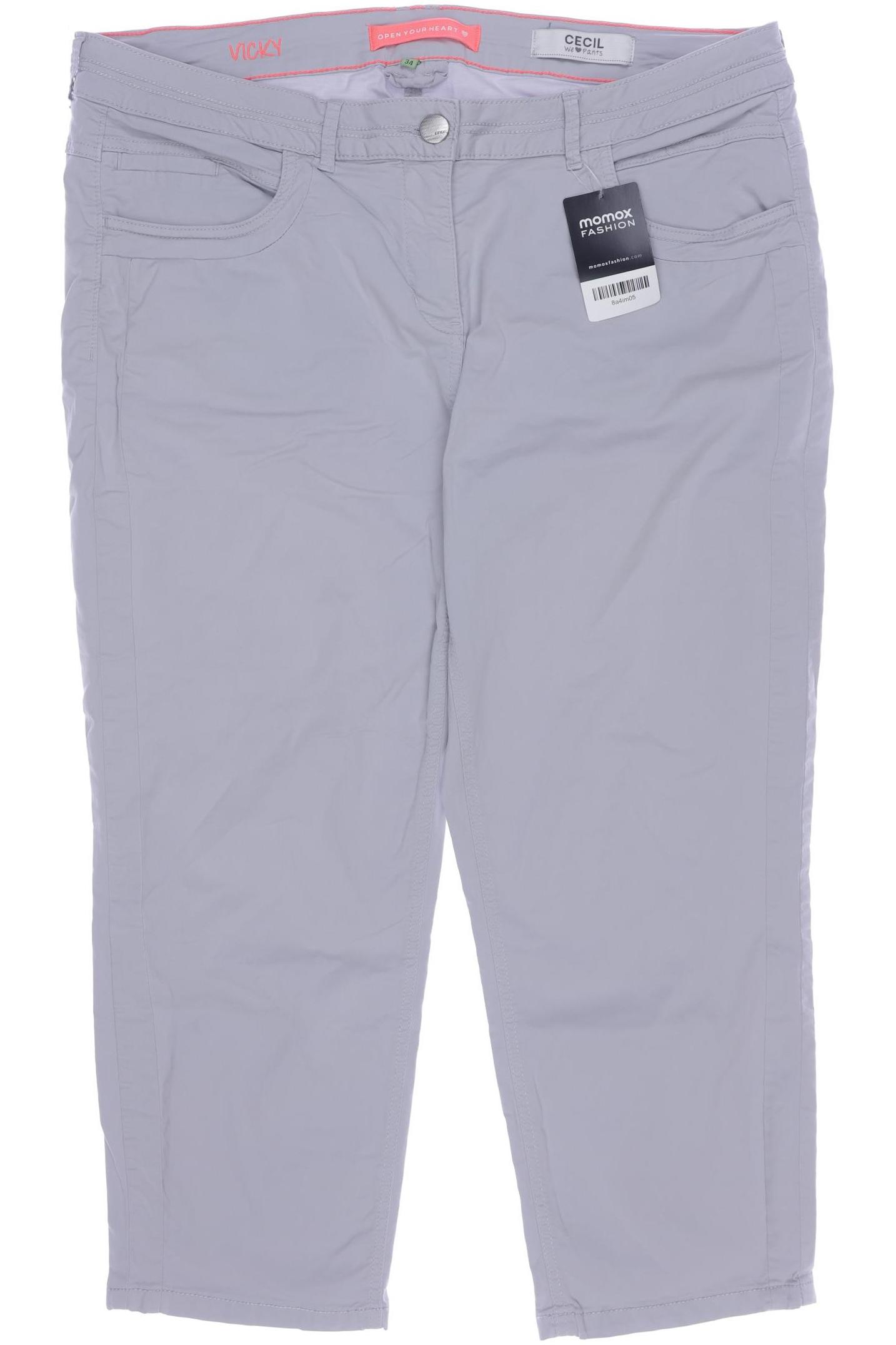 

Cecil Damen Stoffhose, grau, Gr. 44