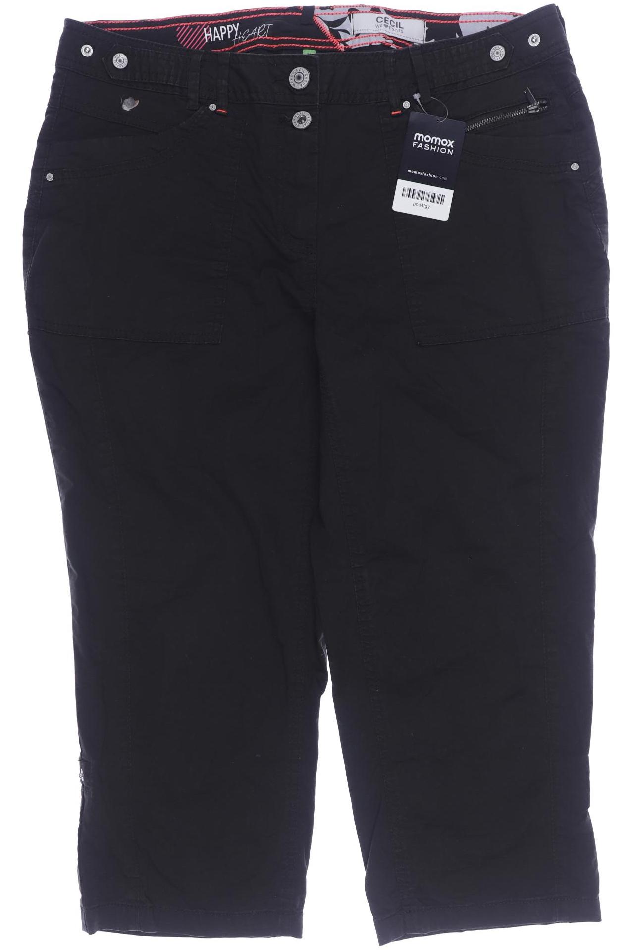 

Cecil Damen Stoffhose, schwarz, Gr. 42