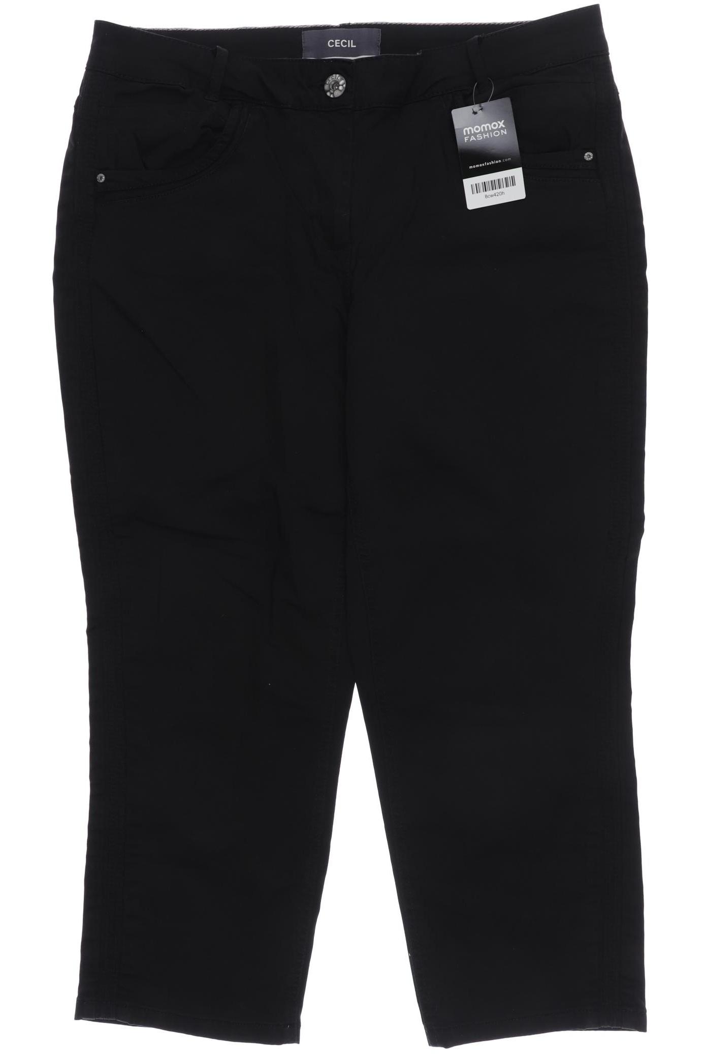 

CECIL Damen Stoffhose, schwarz