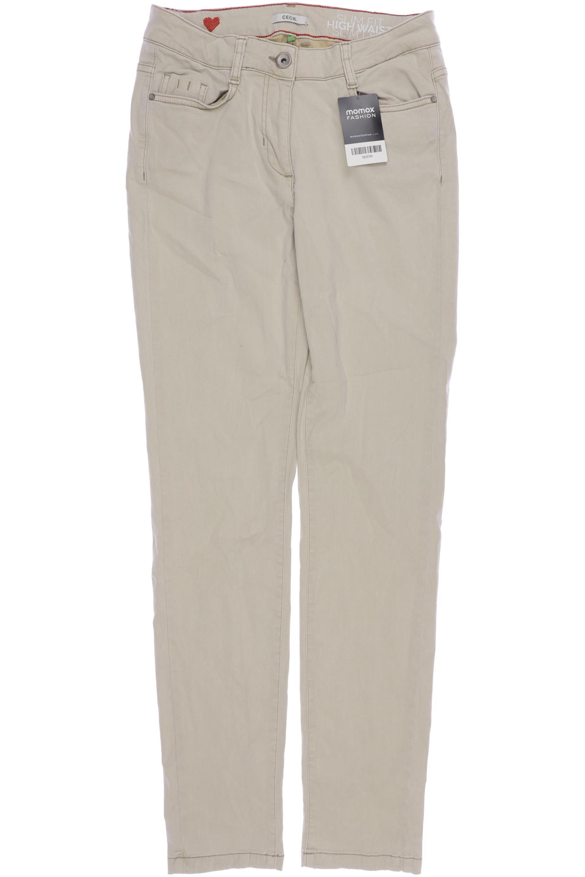 

Cecil Damen Stoffhose, beige, Gr. 27